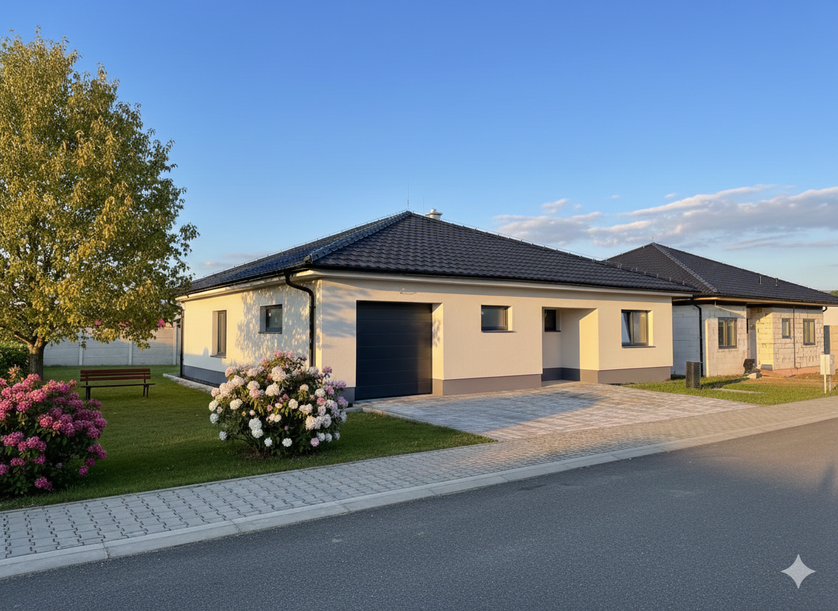 MODERNÝ 4-IZBOVÝ BUNGALOV S GARÁŽOU – SENICA