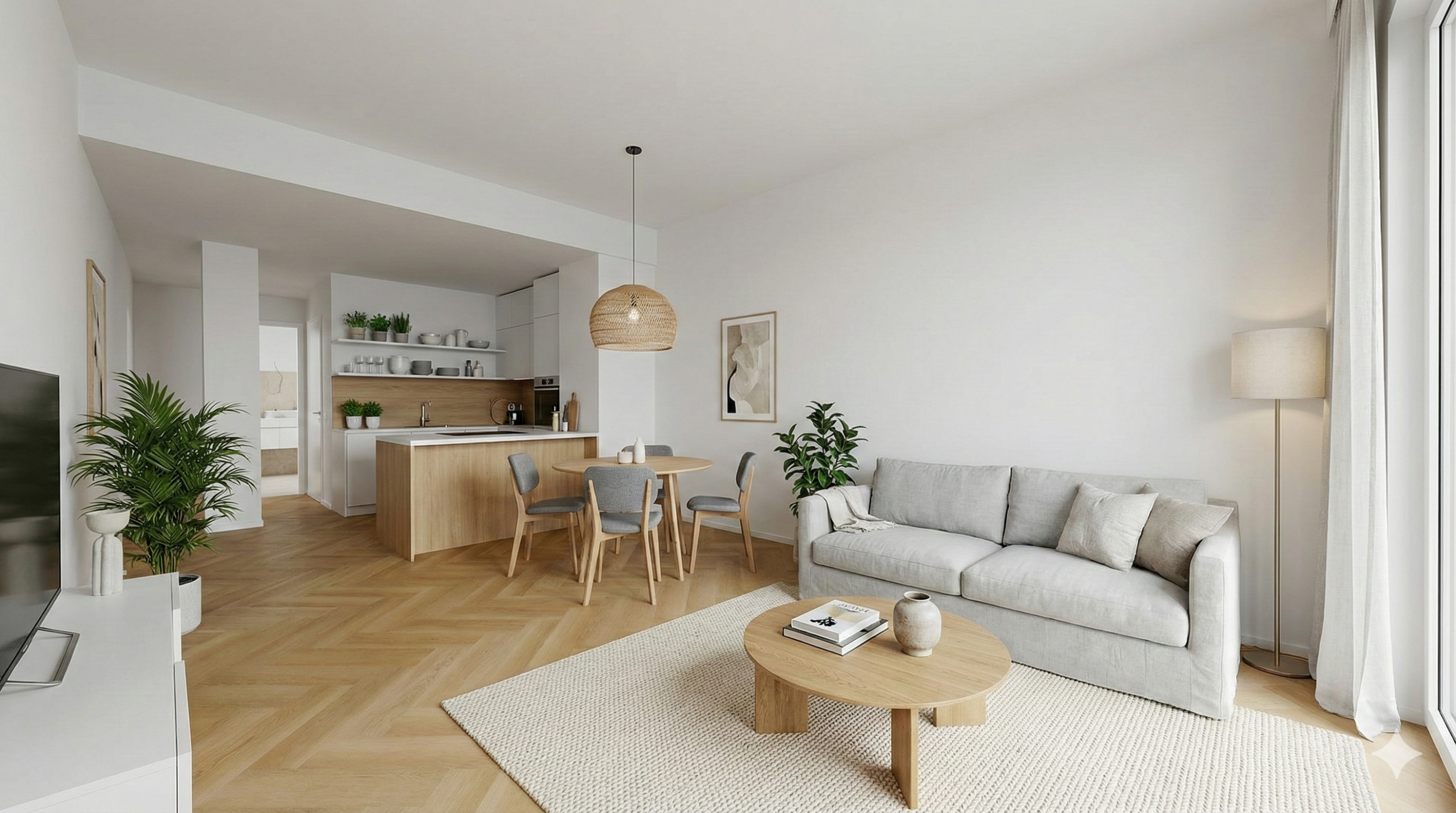 KOMPLETNE ZREKONŠTRUOVANÝ PRIESTRANNÝ 3I BYT S ROZĽAHLOU TERASOU