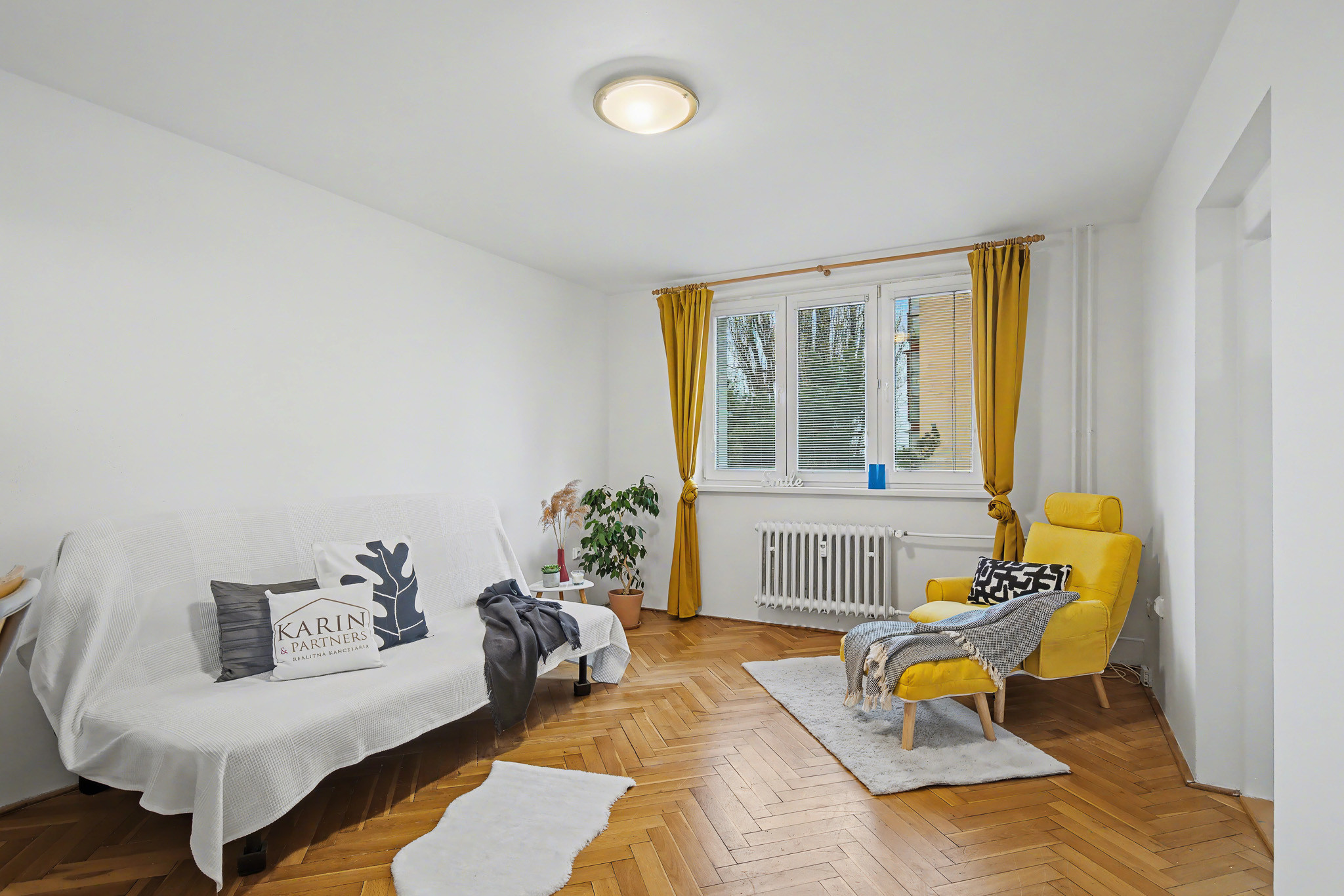 2-izbový byt v parku v širšom centre Modry