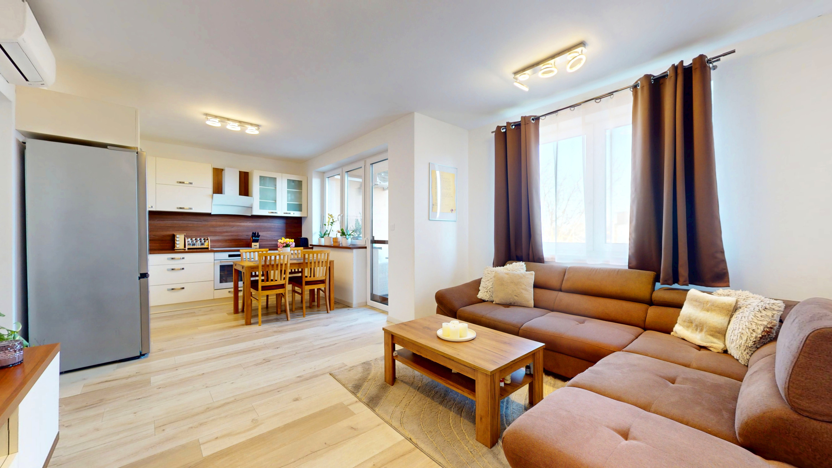 3-izbový byt s atmosférou rodinného domu, terasou a podkrovím