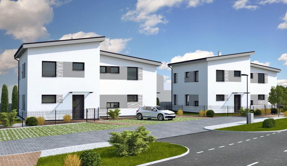 Predaj-3 izbový rodinný dom novostavba v obci Láb okr. Malacky