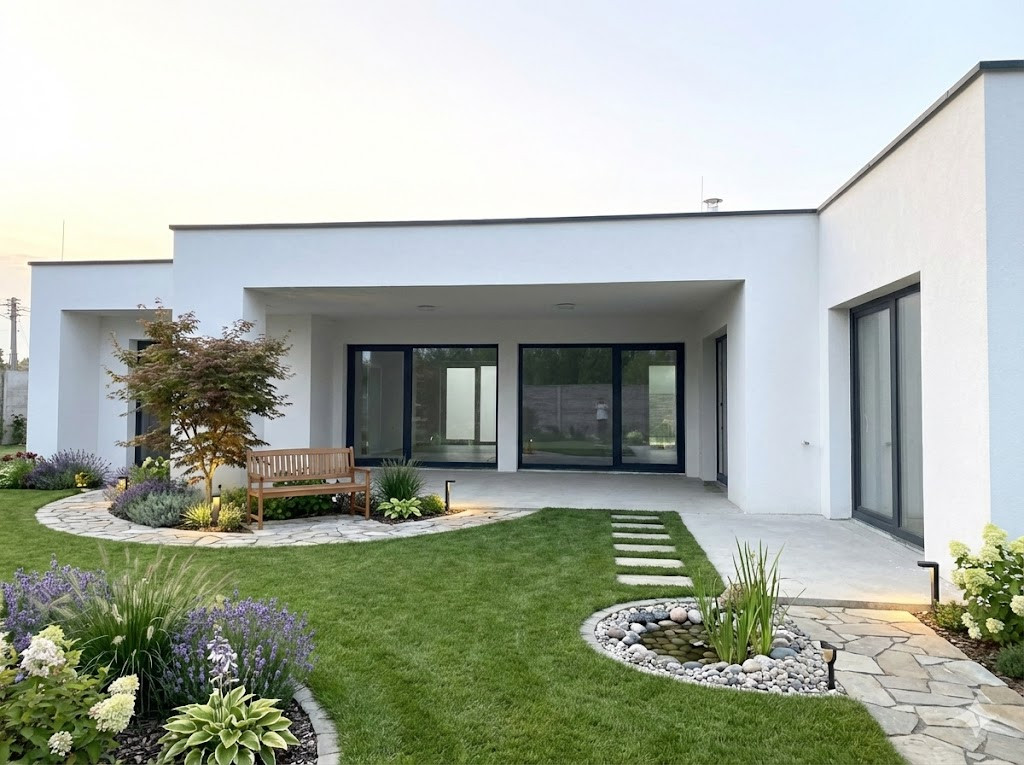 NOVOSTAVBA, moderný 4-izbový bungalov, Veľké Blahovo