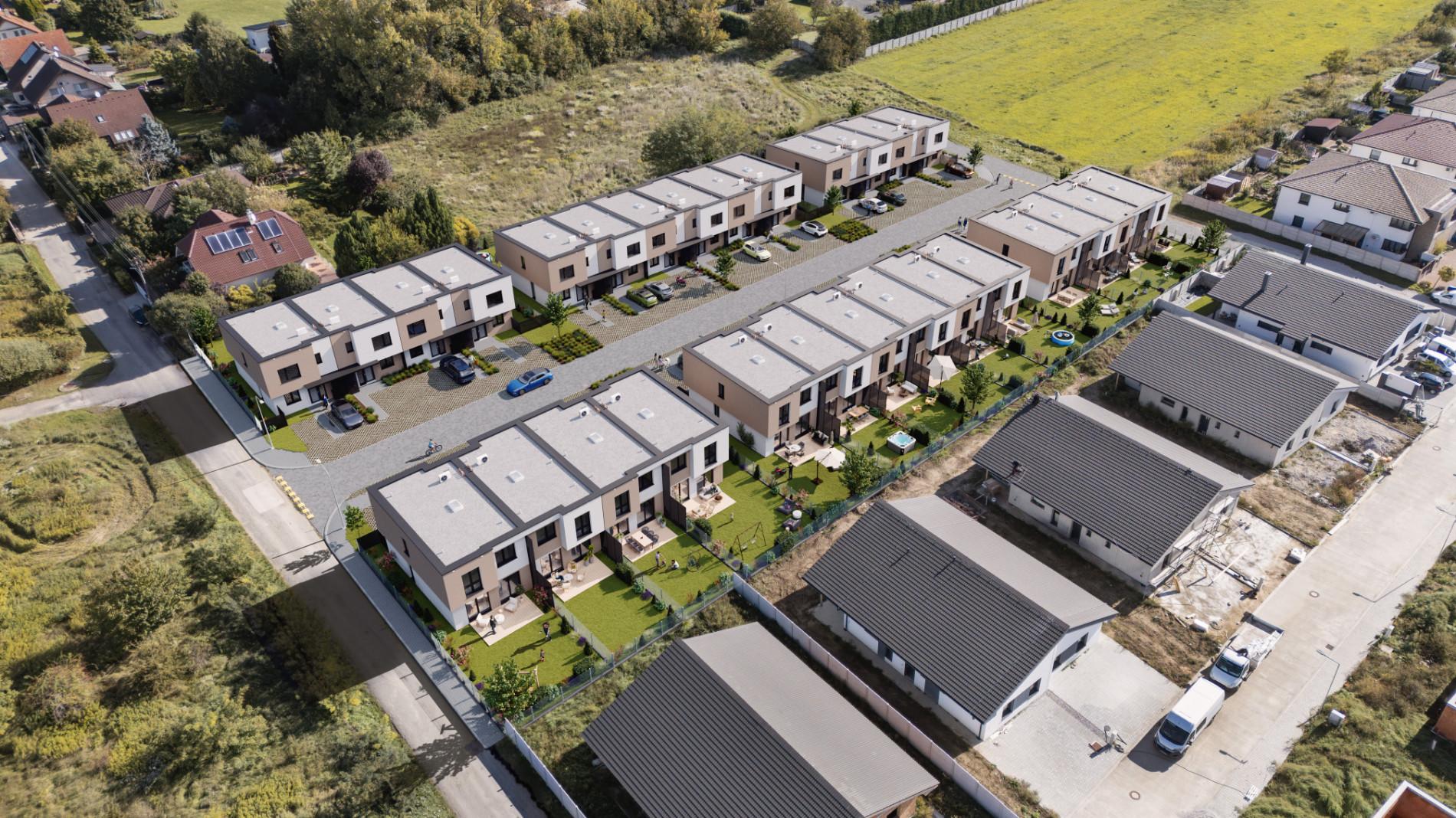 4 izbový rodinný dom, 120m2, novostavba, Veľký Biel