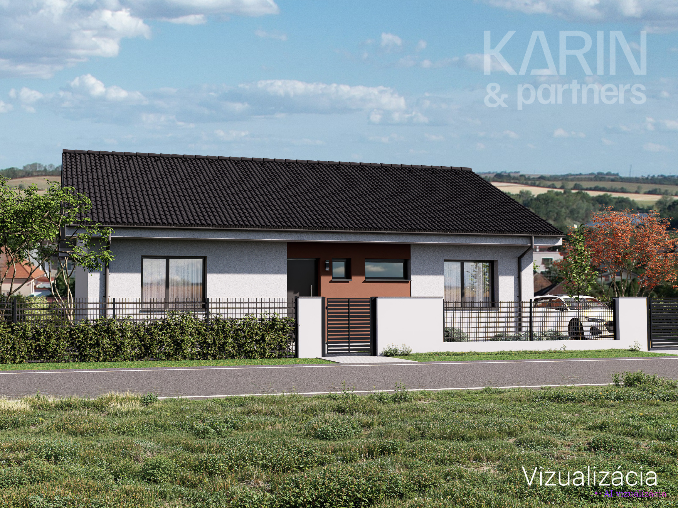 4-izbový tehlový bungalov v obci Golianovo - REZERVOVANÝ
