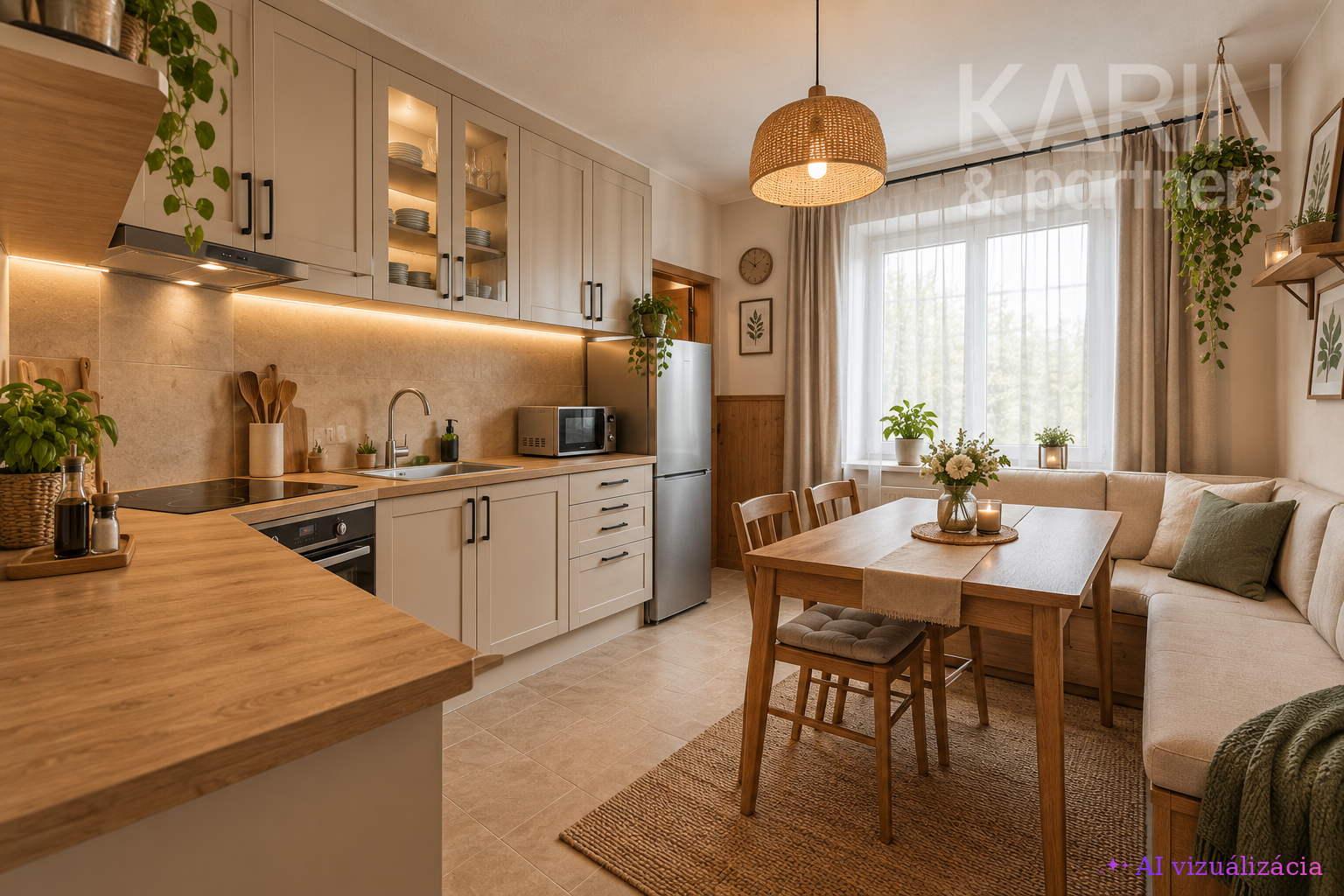 Nová cena: 3i priestranný byt s garážou a záhradou v obci Smolinské
