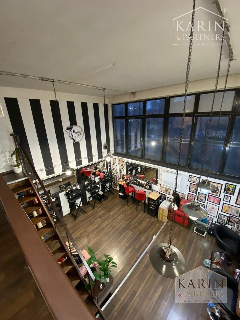 Prenájom / odstúpenie – ateliér / salón krásy s bývaním, Ružinov (BA II)