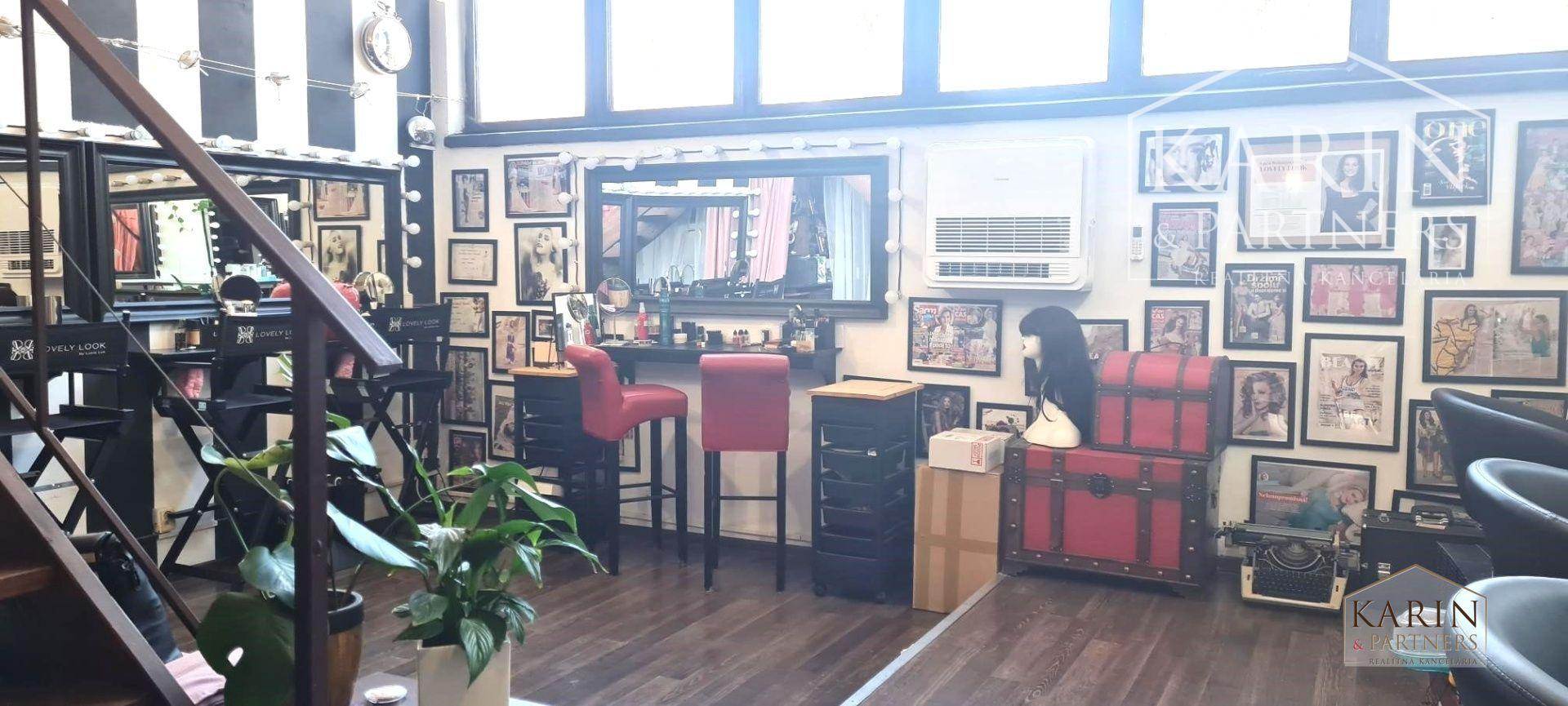 Prenájom / odstúpenie – ateliér / salón krásy s bývaním, Ružinov (BA II)