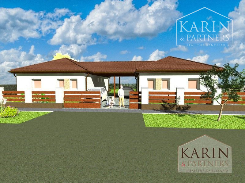 Predaj - 4 izbový rodinný dom - novostavba/typ Bungalov - Dunakiliti. HU