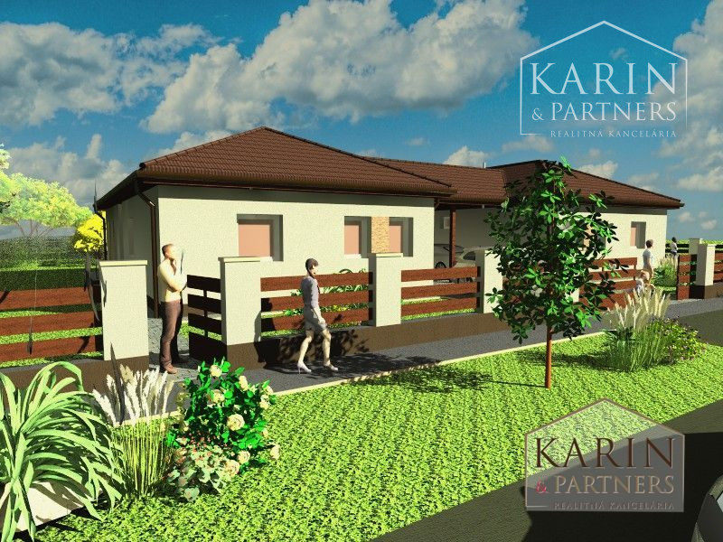 Predaj - 4 izbový rodinný dom - novostavba/typ Bungalov - Dunakiliti. HU