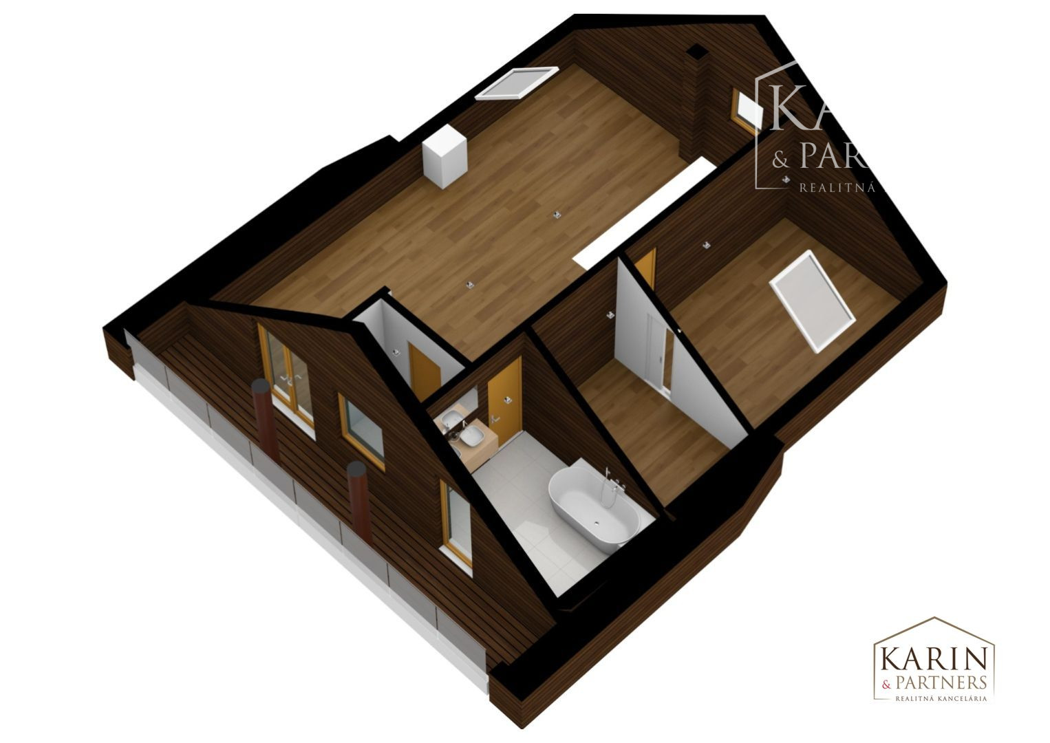 Predaj – Atraktívny zrubový rodinný dom s osobitou atmosférou - Devínska Nová Ves. BA IV- TOP PONUKA !