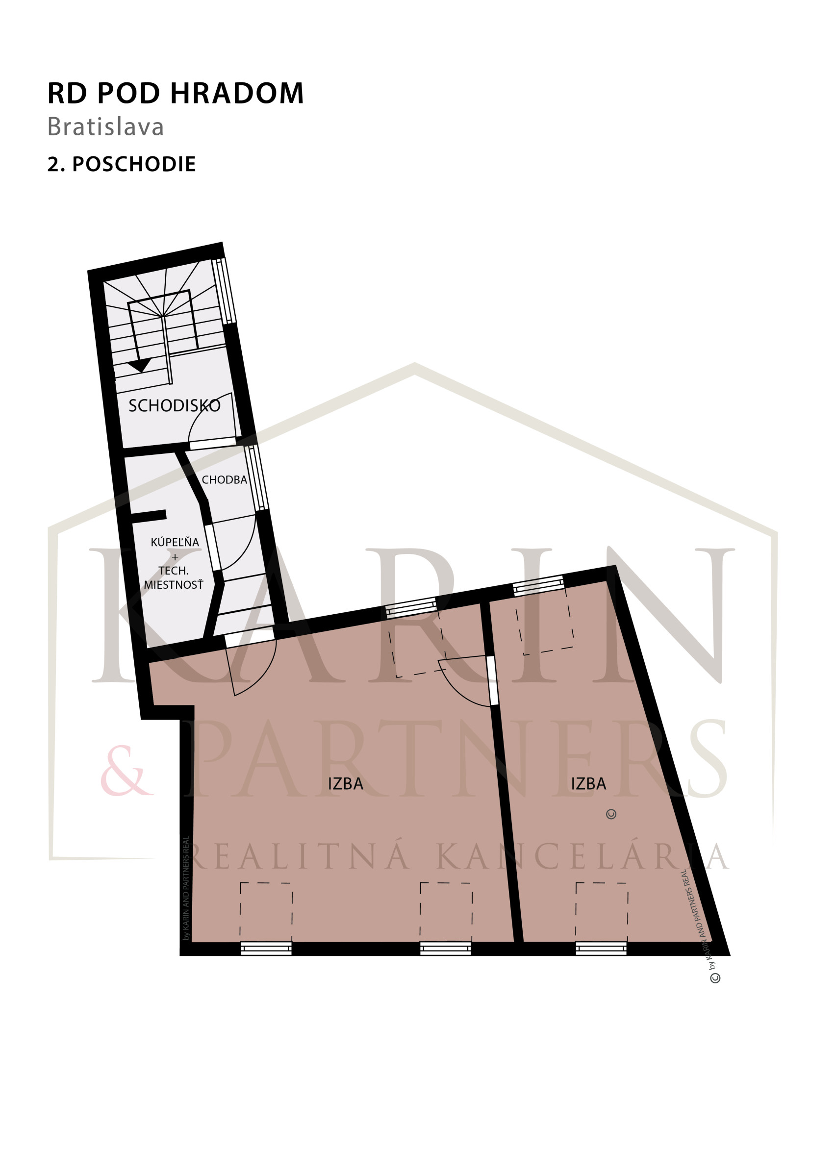 Predaj - Rodinný dom na Hradnom kopci - Investičná príležitosť - BA I
