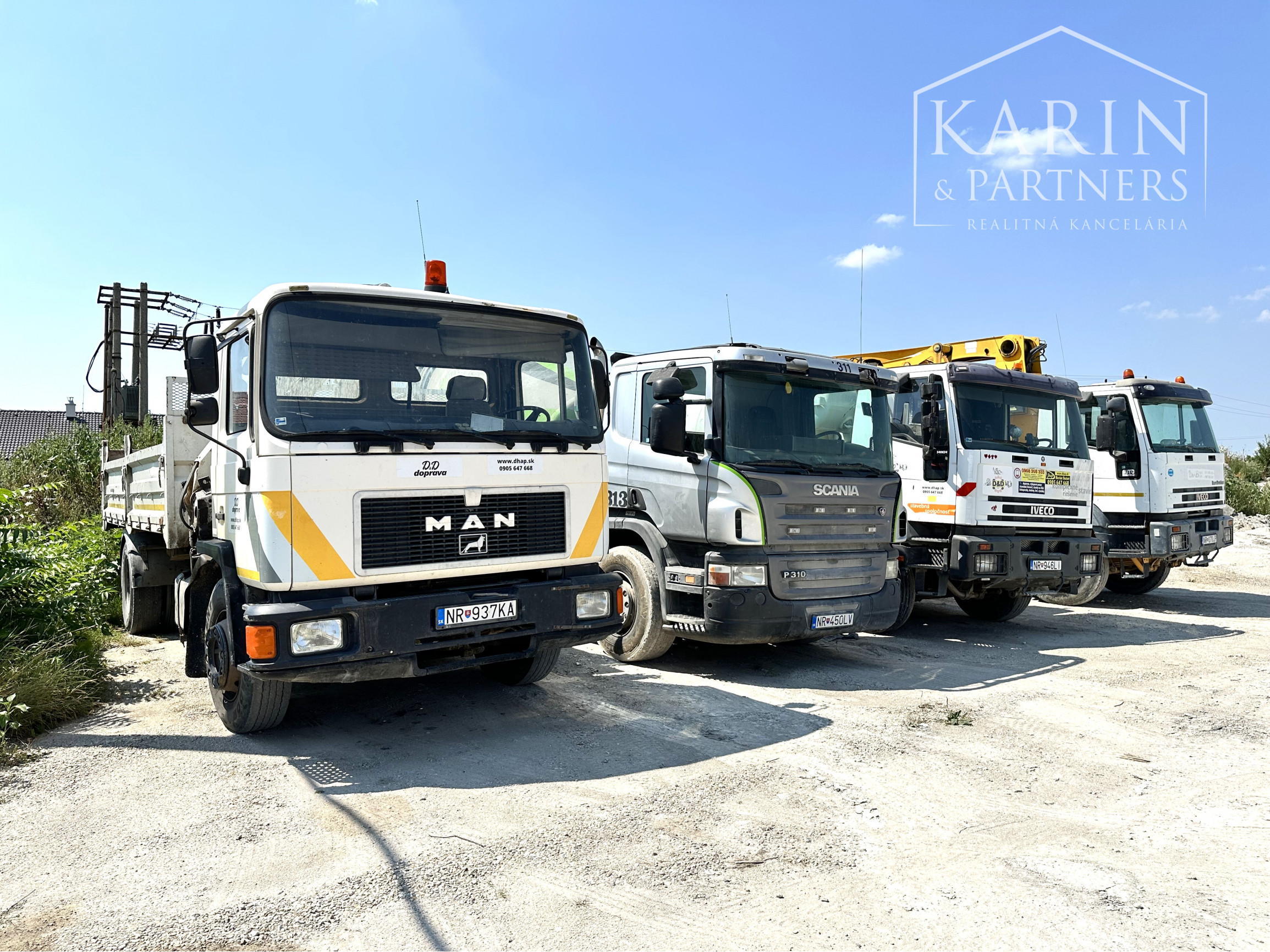 Investičná nehnuteľnosť - VÝROBNÝ AREÁL - SKLADY