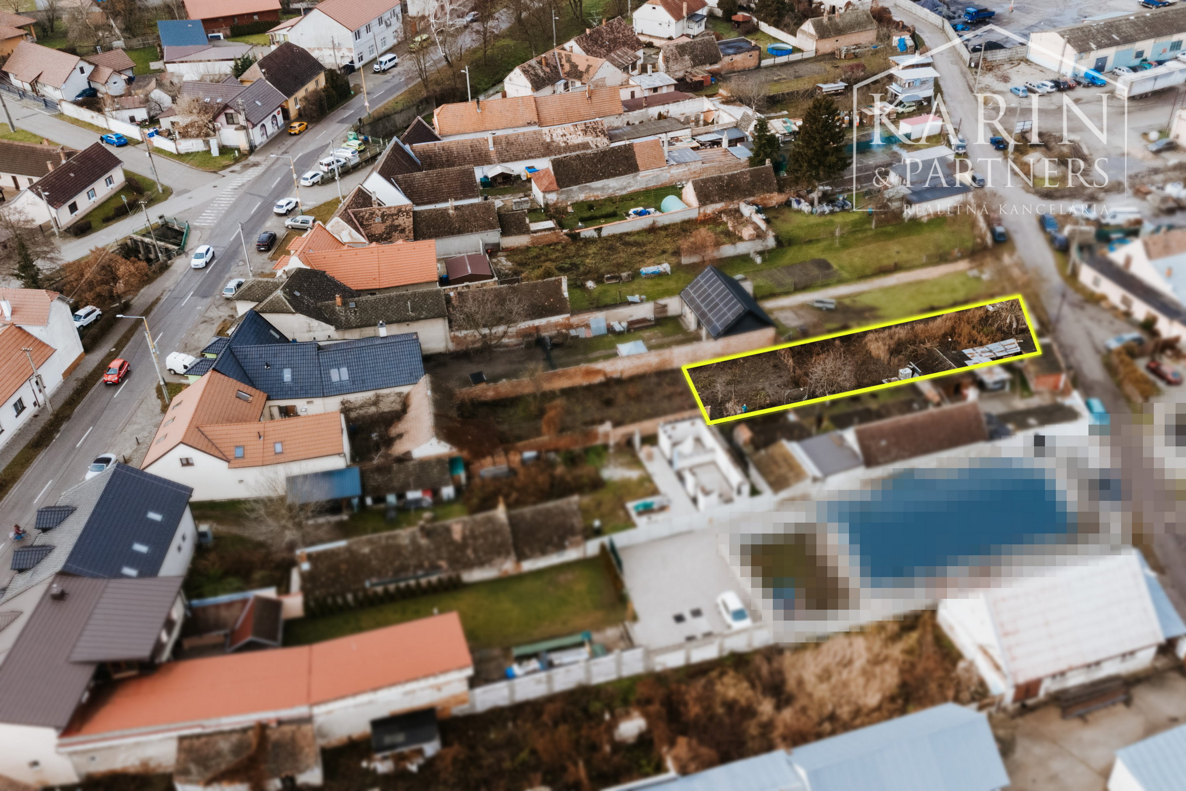 Stavebný pozemok v meste Šaštín - Stráže neďaleko hlavného námestia