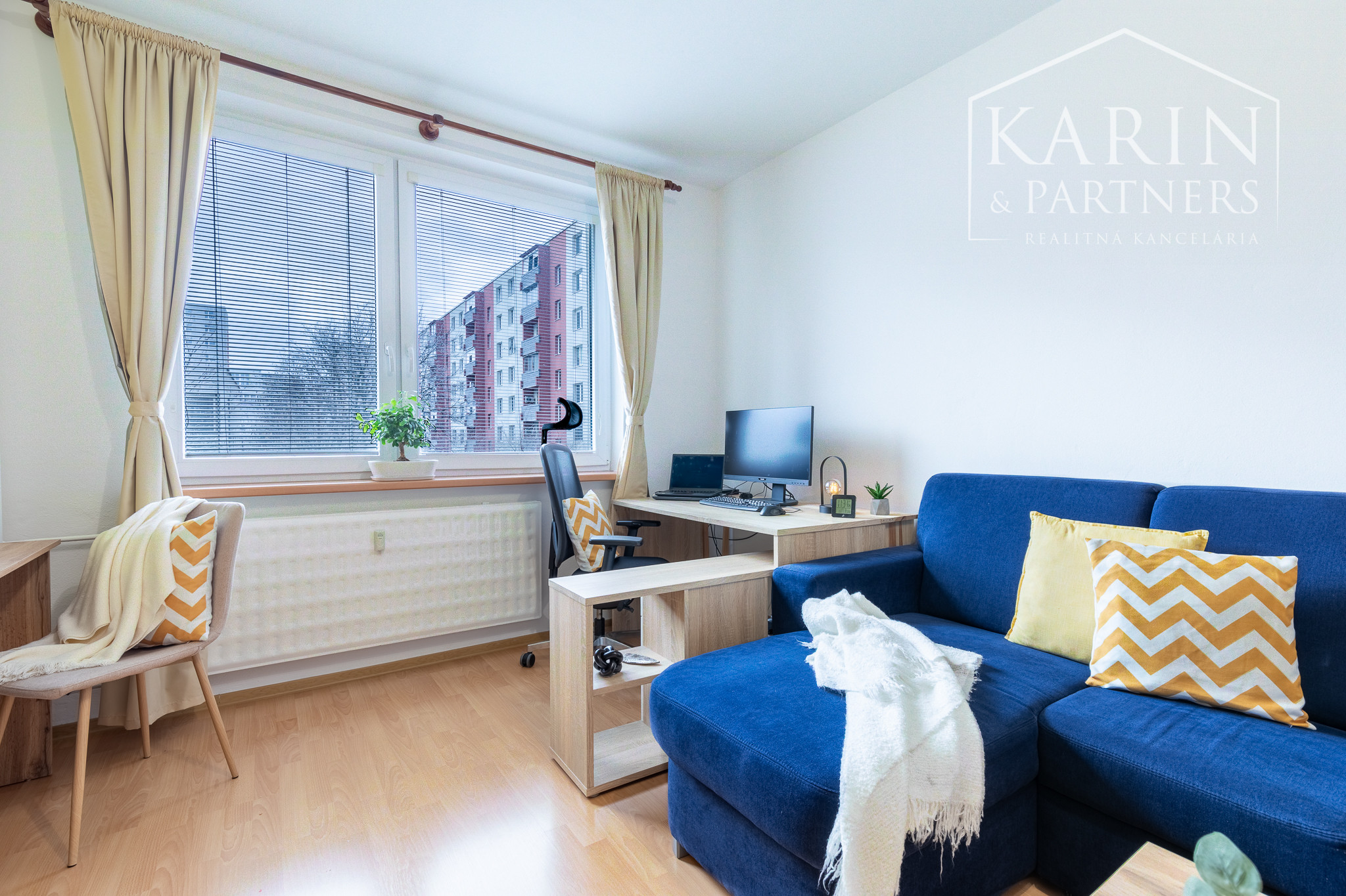 Priestranný 2-izbový byt v obľúbenej lokalite Nitra - Klokočina, PREDANÝ