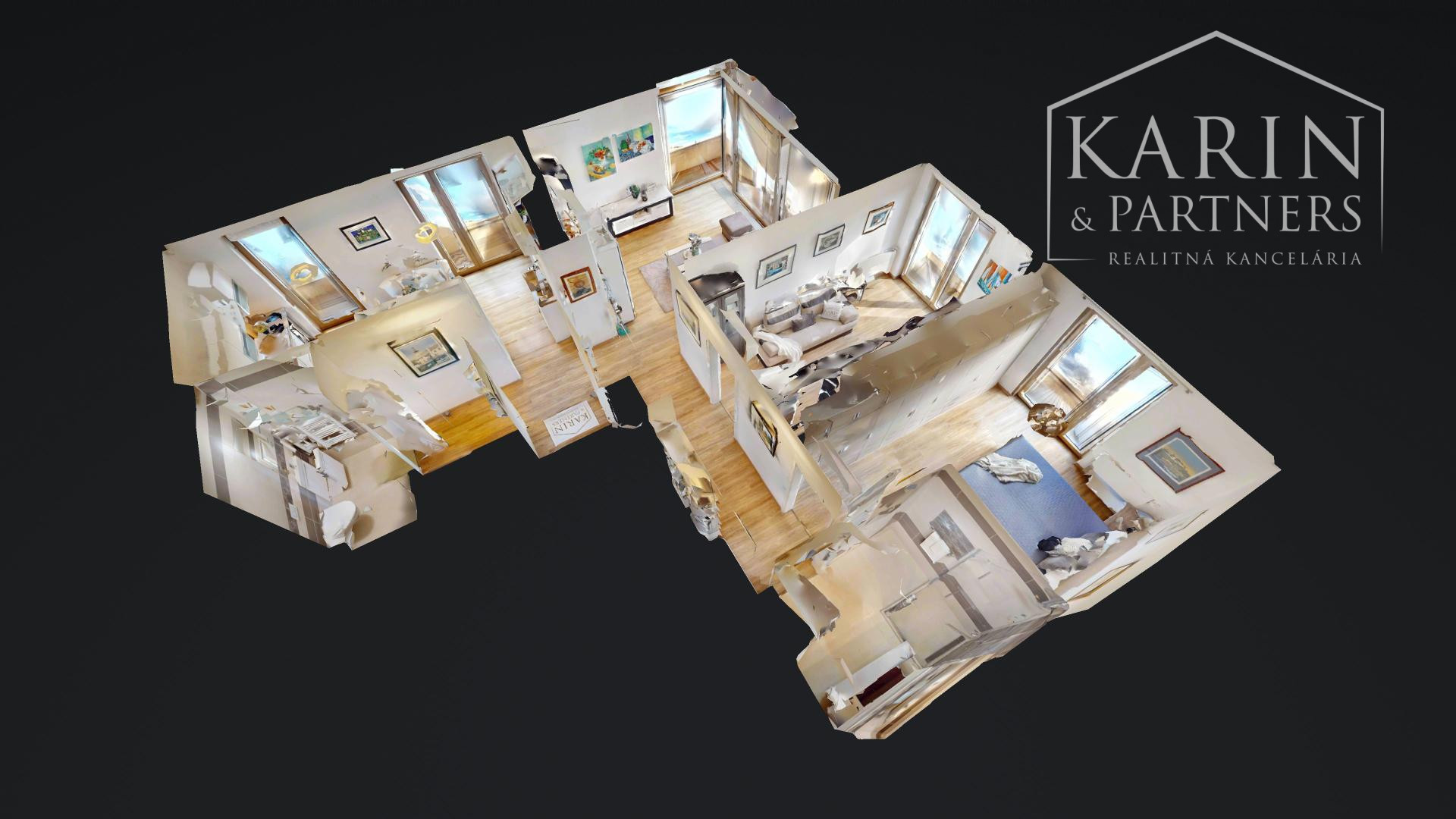 REZERVOVANÉ 3I BYT NA NAJVYŠŠOM POSCHODÍ S LODŽIOU A PIVNICOU