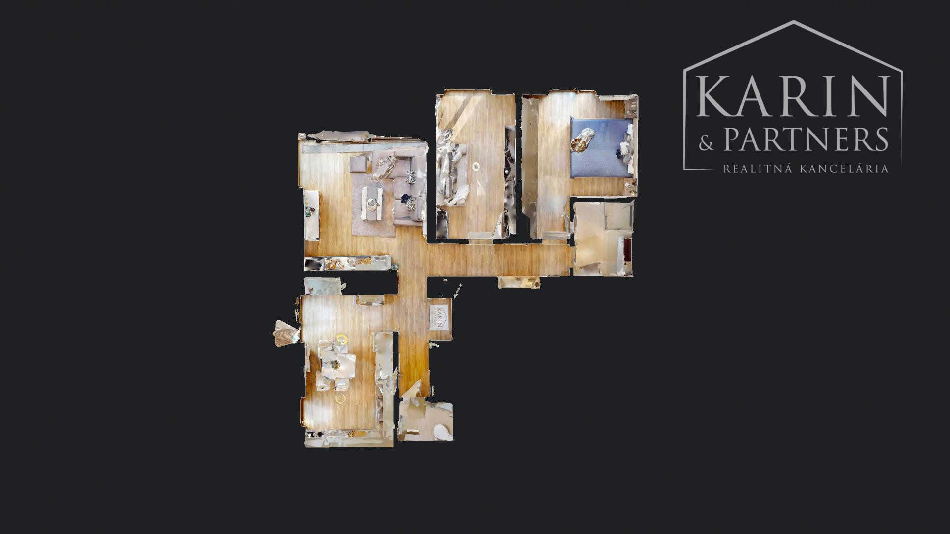 REZERVOVANÉ 3I BYT NA NAJVYŠŠOM POSCHODÍ S LODŽIOU A PIVNICOU