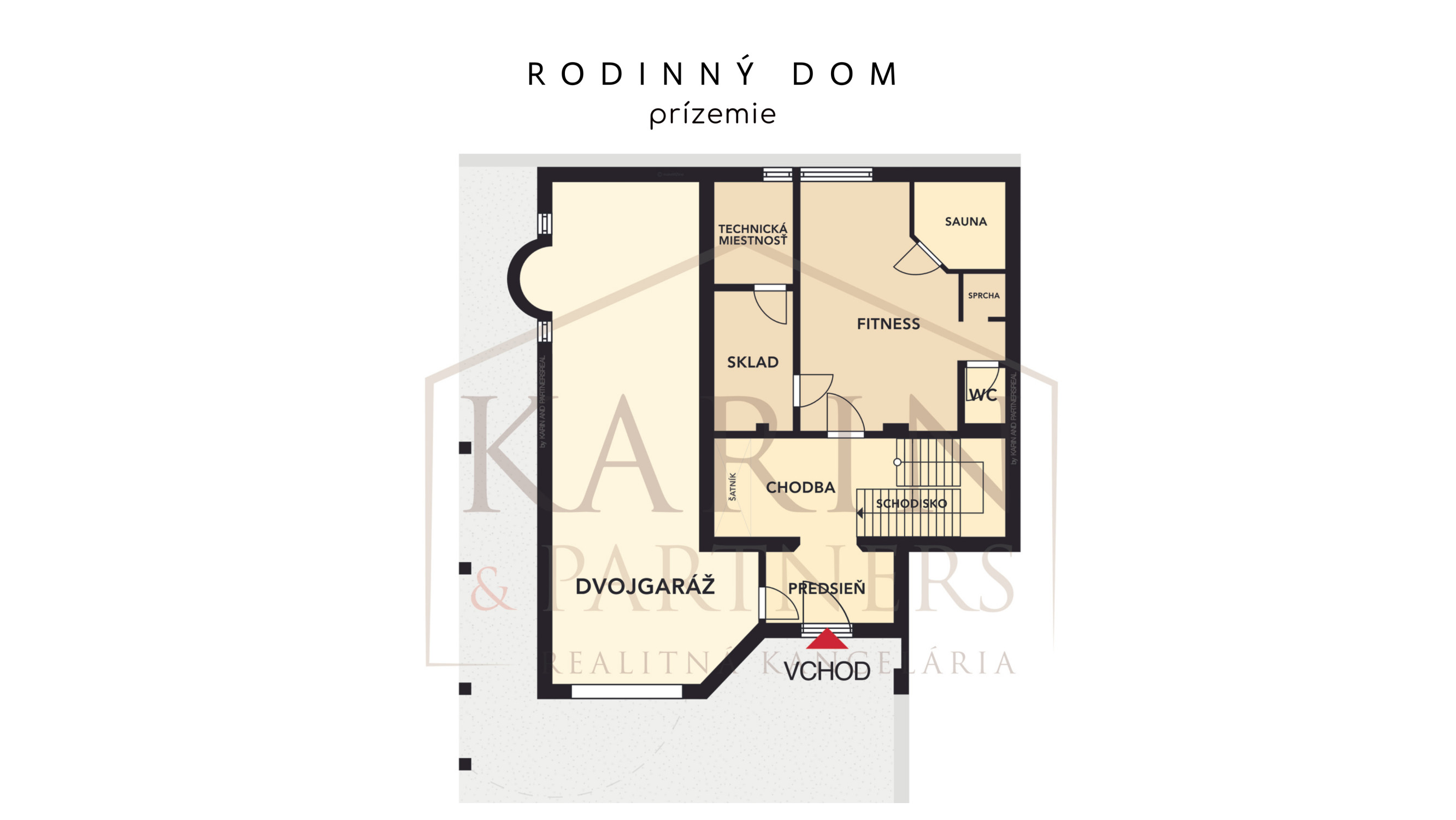 3 podlažná mestská vila na Hradnom kopci | 359m² | garáž | sauna| les