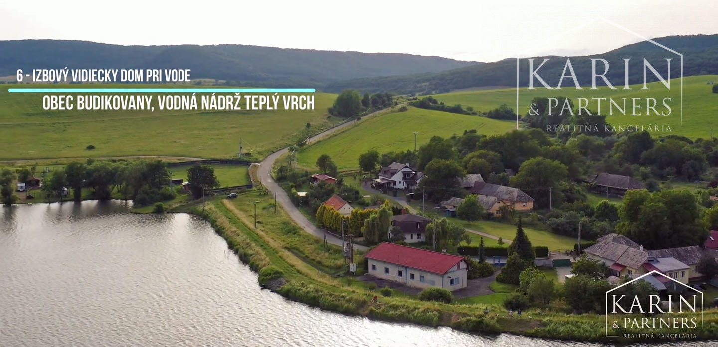 6-izbový dom pri vode s pozemkom o rozlohe 4486 m2