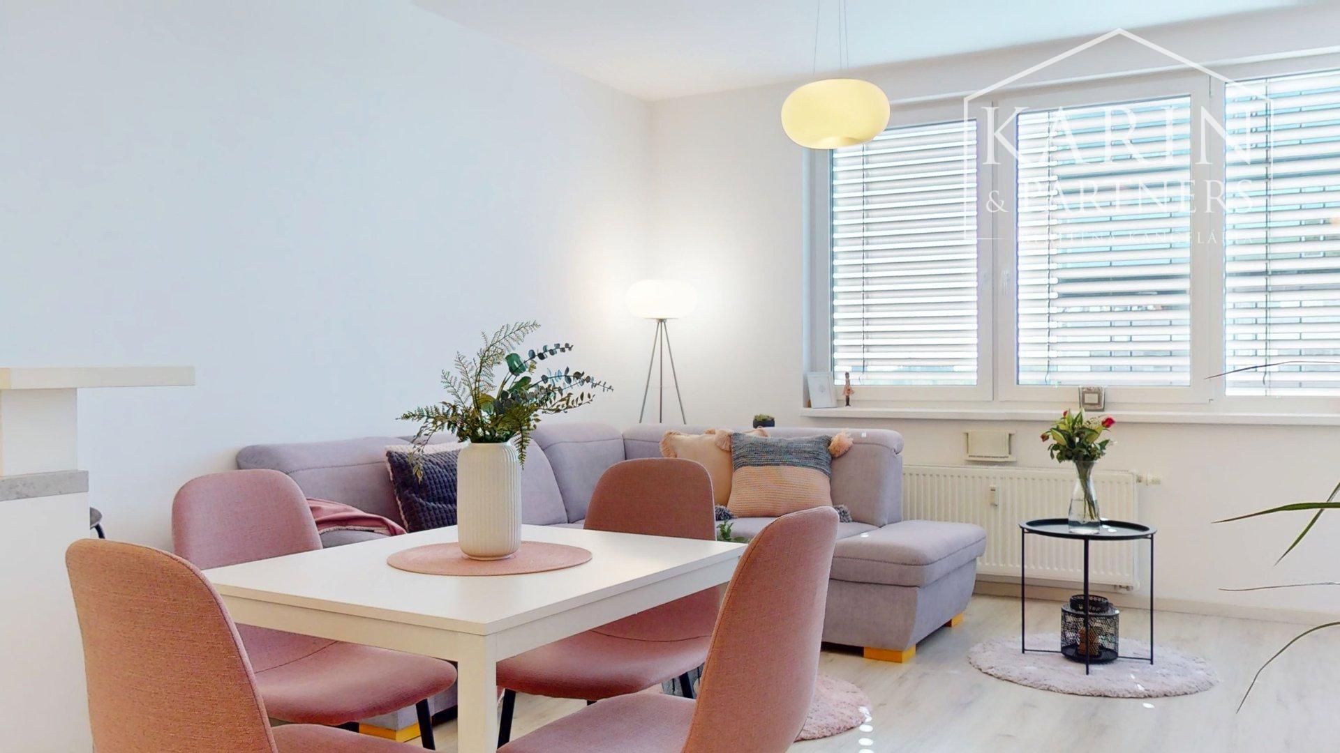 REZERVOVANÉ- Zariadený 2i. byt | loggia | šatník | parking | Malé Krasňany