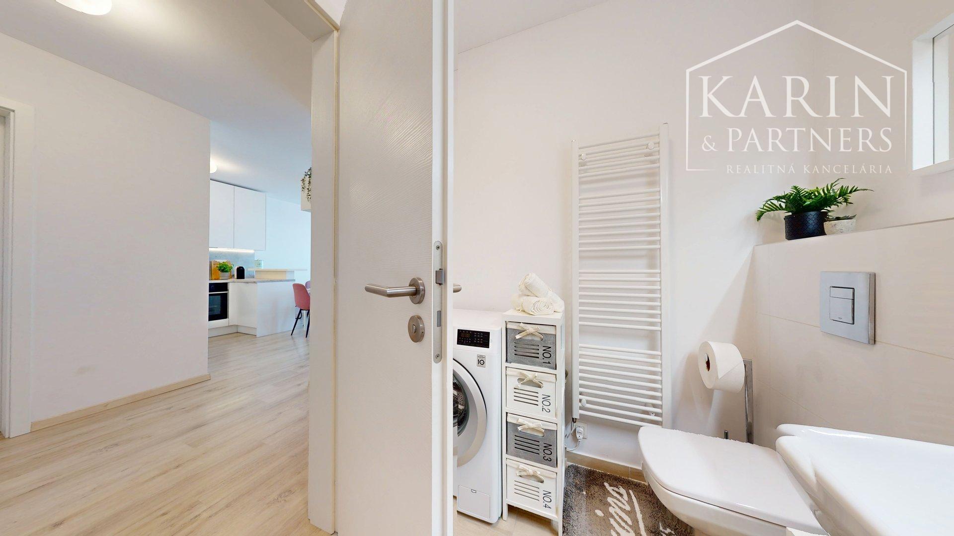 REZERVOVANÉ- Zariadený 2i. byt | loggia | šatník | parking | Malé Krasňany