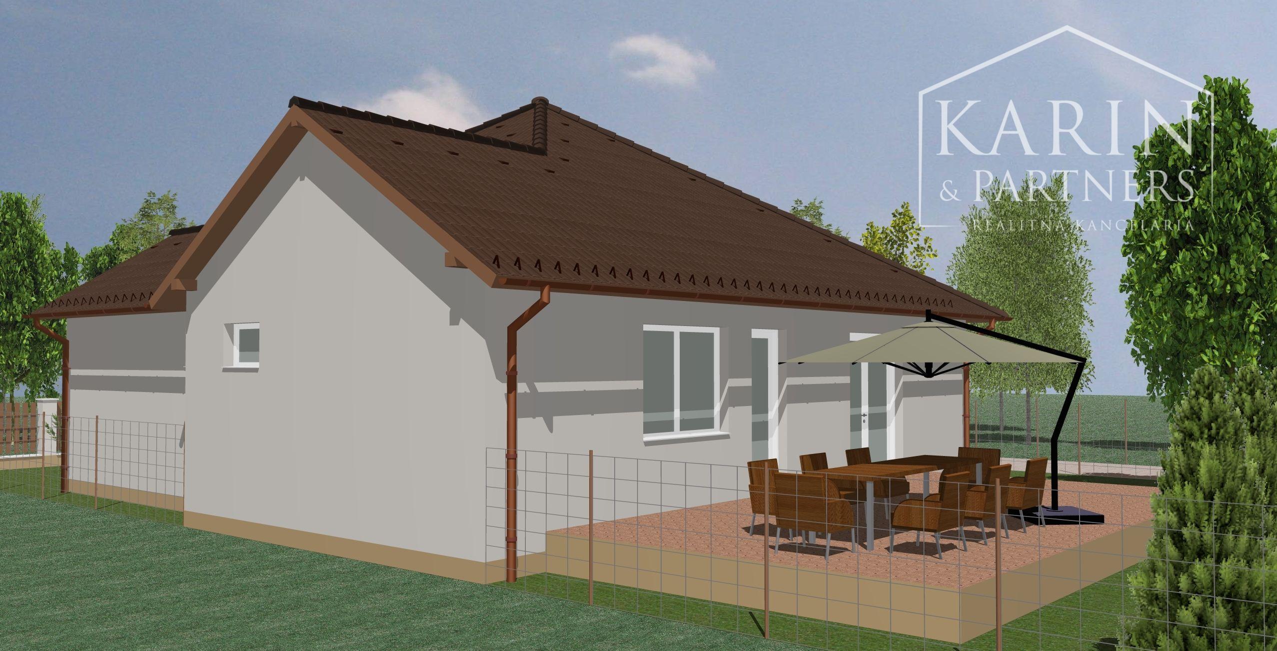 Predaj - Rodinné  domy,  3 a 4 izbové, nízko-energetické novostavby ,,Typ Bungalov“ RAJKA - Maďarsko