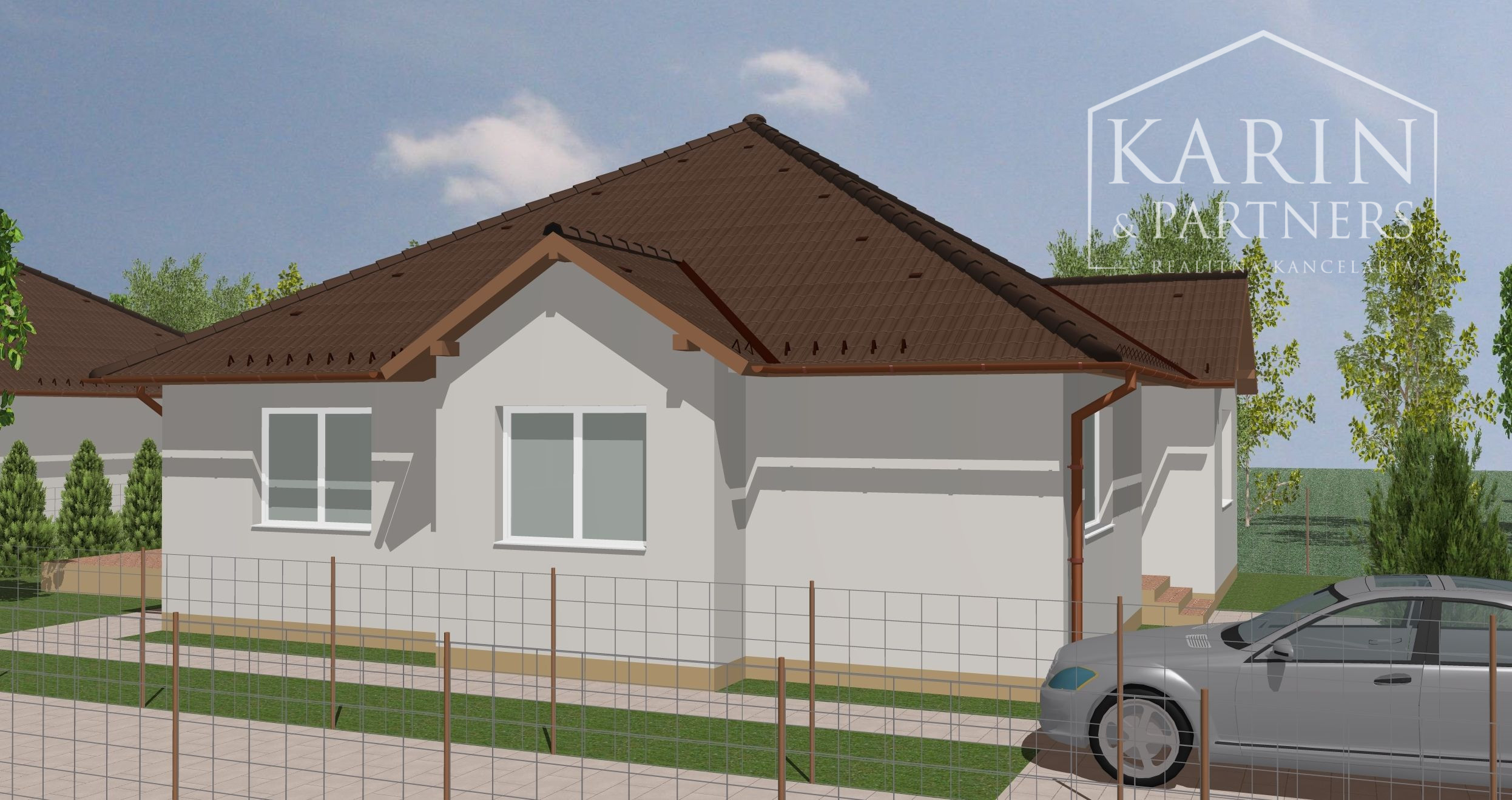 Predaj - Rodinné  domy,  3 a 4 izbové, nízko-energetické novostavby ,,Typ Bungalov“ RAJKA - Maďarsko