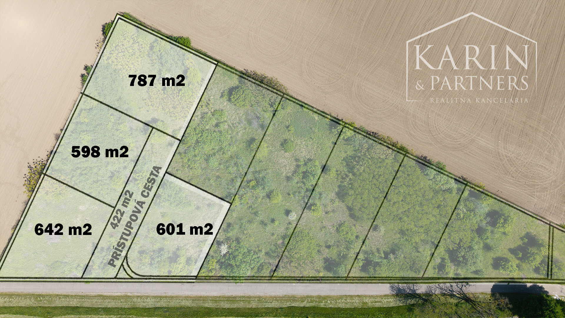 Investičný stavebný pozemok – Jarovce (Bratislava) | 2 628 m² | výborná poloha pri hraniciach s Rakúskom