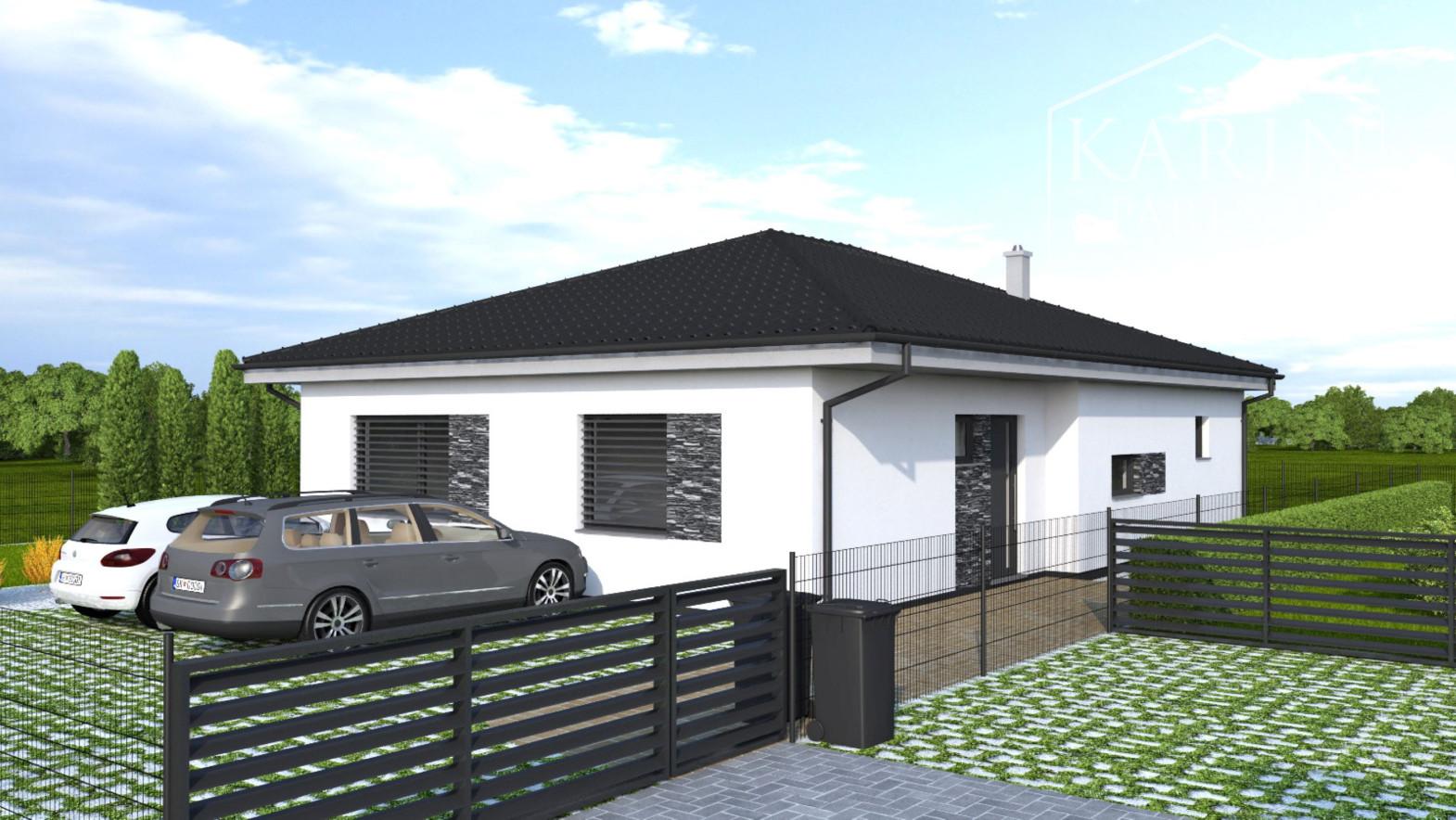 Predaj - Rodinný dom 4 izbový ,, Typ Bungalov " v obci Láb - okr. Malacky