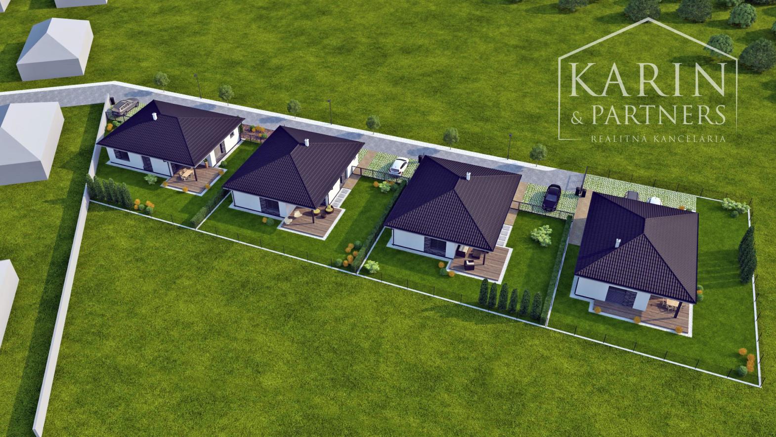 Predaj - Rodinný dom 4 izbový ,, Typ Bungalov " v obci Láb - okr. Malacky