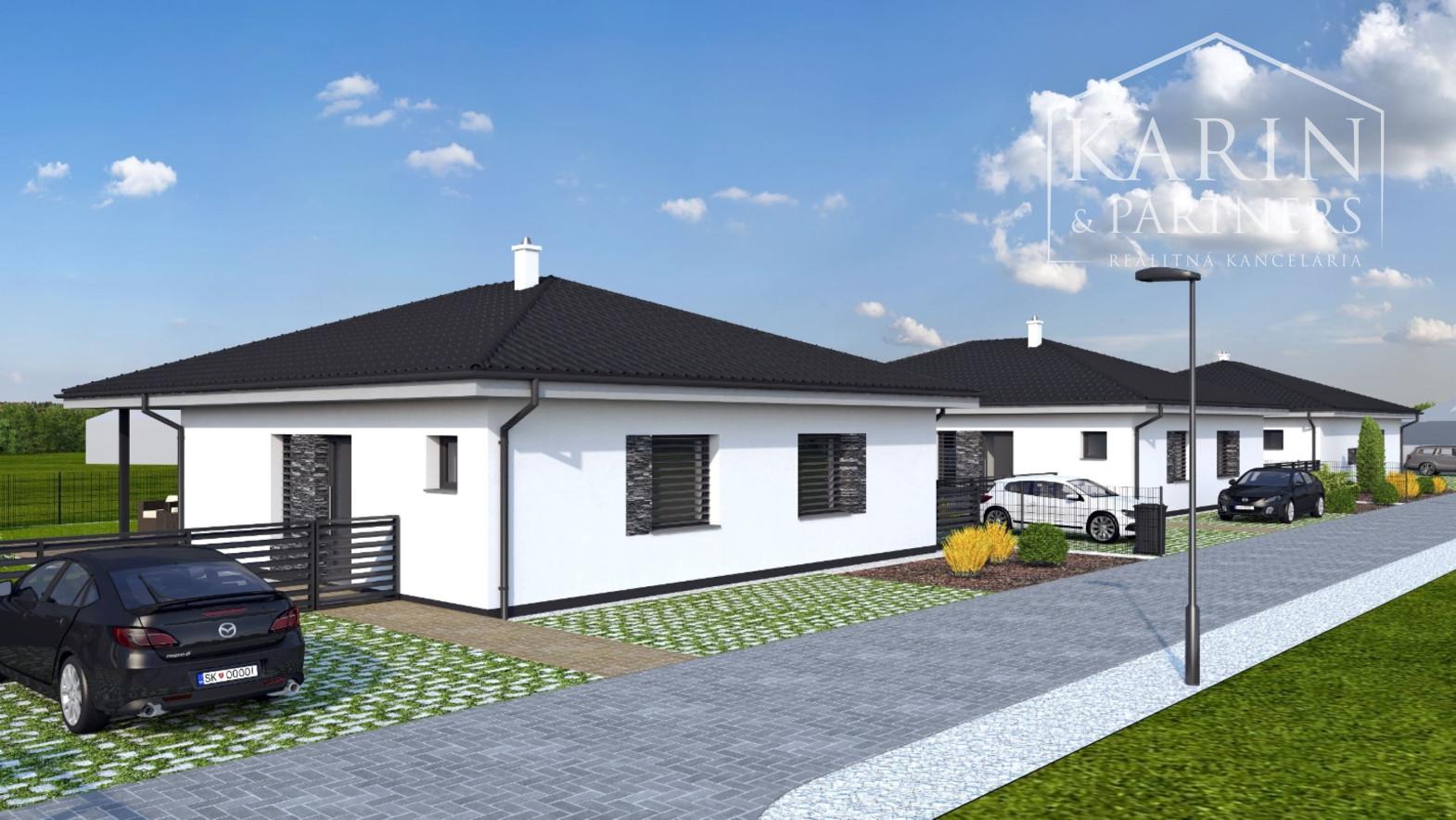 Predaj - Rodinný dom 4 izbový ,, Typ Bungalov " v obci Láb - okr. Malacky