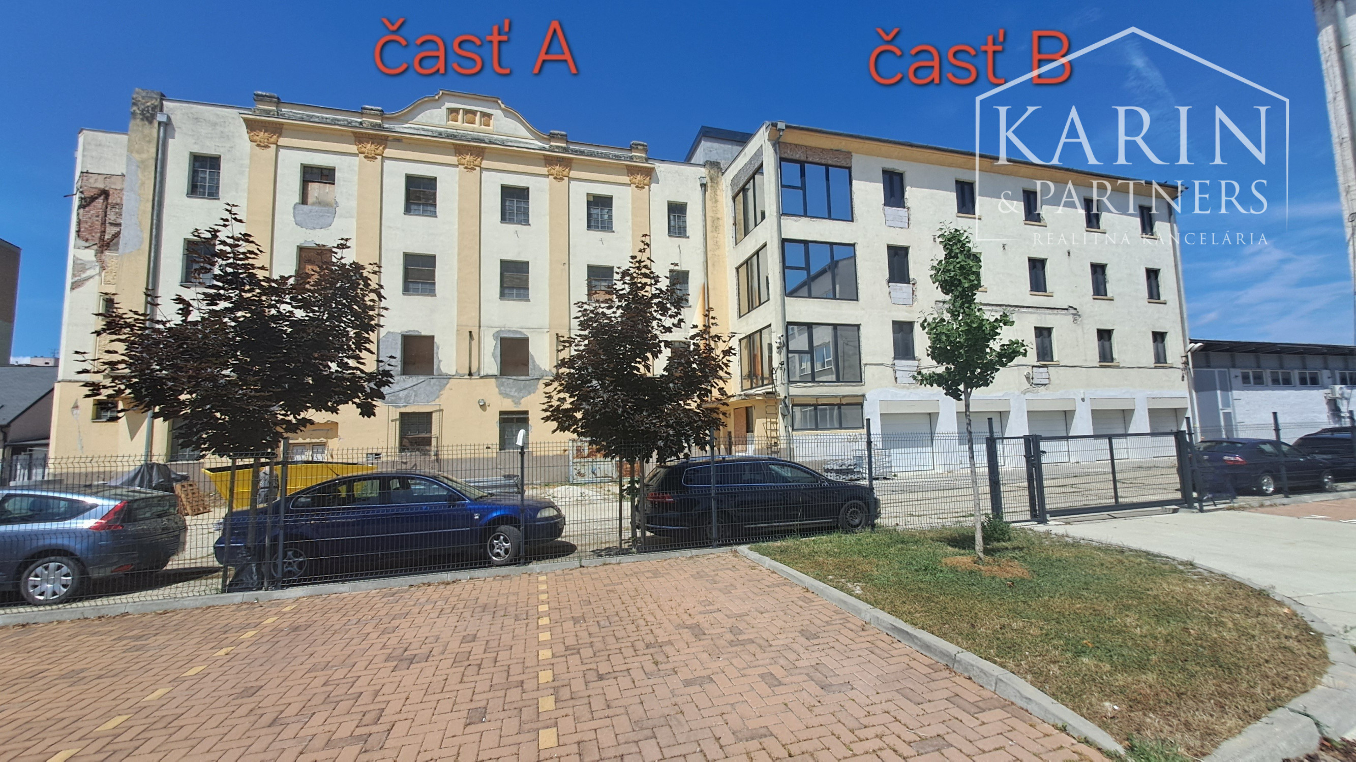 Na predaj historická budova, Piešťany, areál „Mlynov“