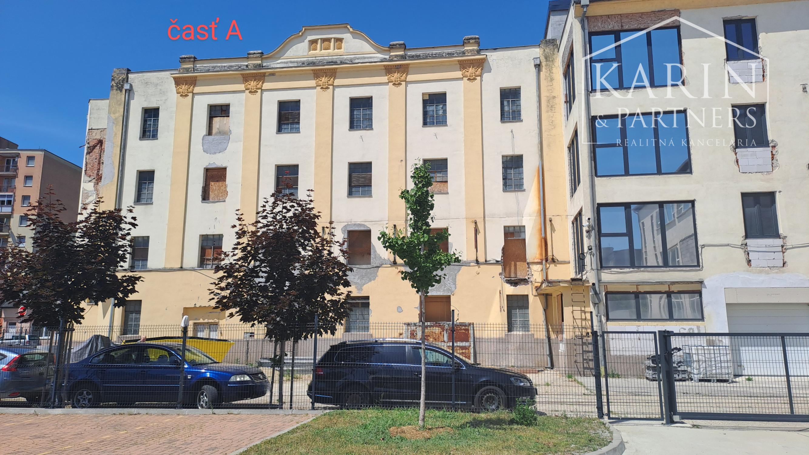 Na predaj historická budova, Piešťany, areál „Mlynov“