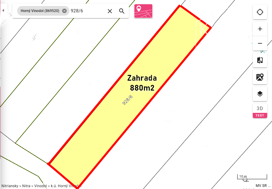 EXKLUZÍVNE len u NÁS! Pozemok vhodný na výstavbu RD Vinodol