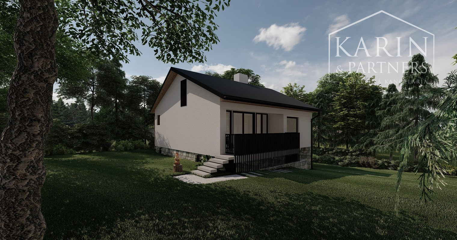 *** REZERVOVANÉ *** Chata v Harmónii pod lesom pozemok 4,7 á