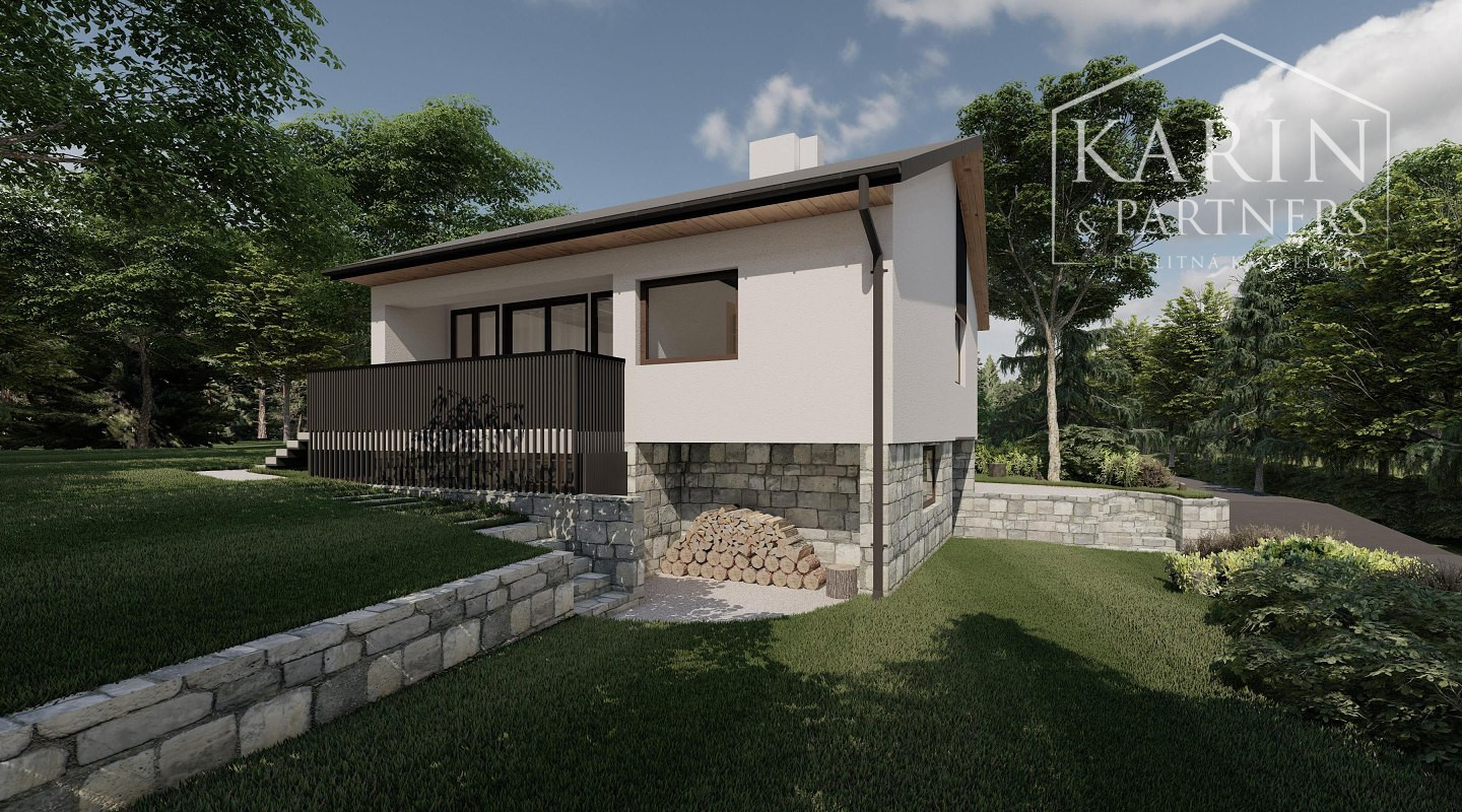 *** REZERVOVANÉ *** Chata v Harmónii pod lesom pozemok 4,7 á