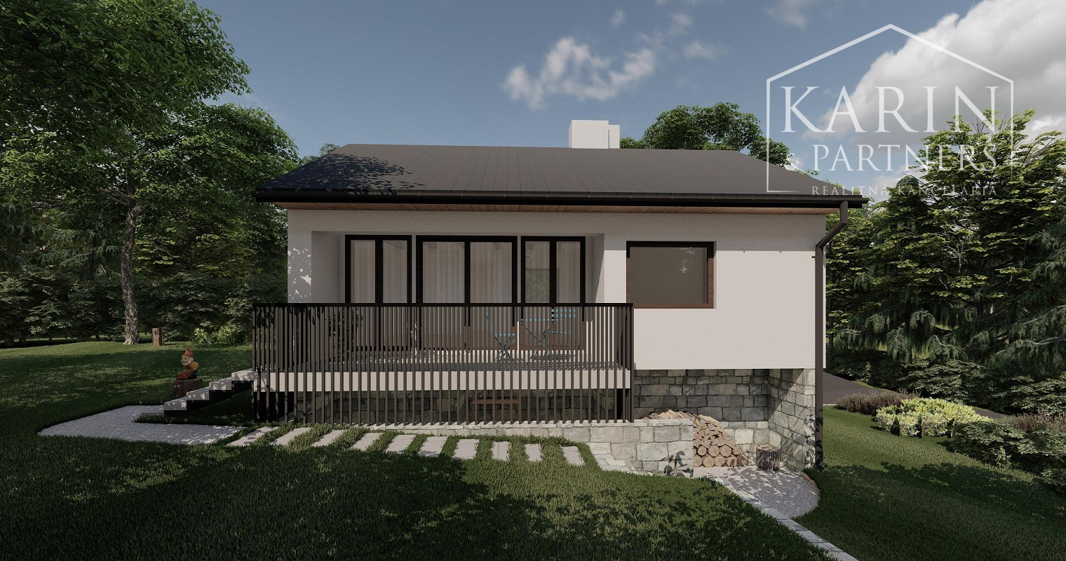 *** REZERVOVANÉ *** Chata v Harmónii pod lesom pozemok 4,7 á