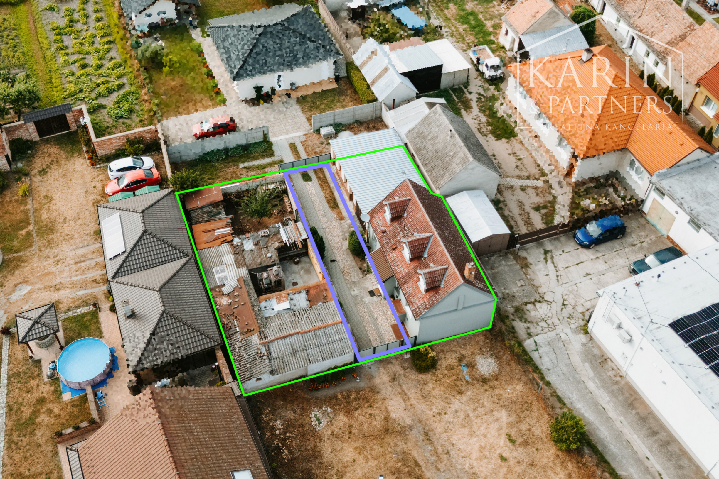 REZERVOVANÉ: 4i rodinný dom s podkrovnými izbami v obci Kúty