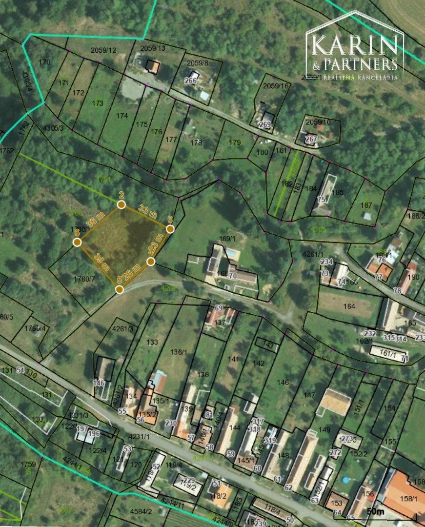 Pozemok pre Váš Nový Domov o rozlohe 2000 m² za skvelú cenu