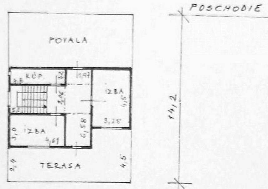 Priestranný 7 izb. rodinný dom - 6 km od Nových Zámkov