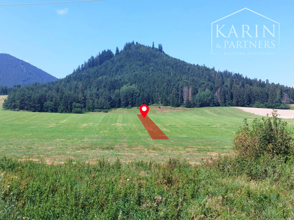 POZEMOK   2 374 m2  Liptovský Ján  okr. Liptovský Mikuláš