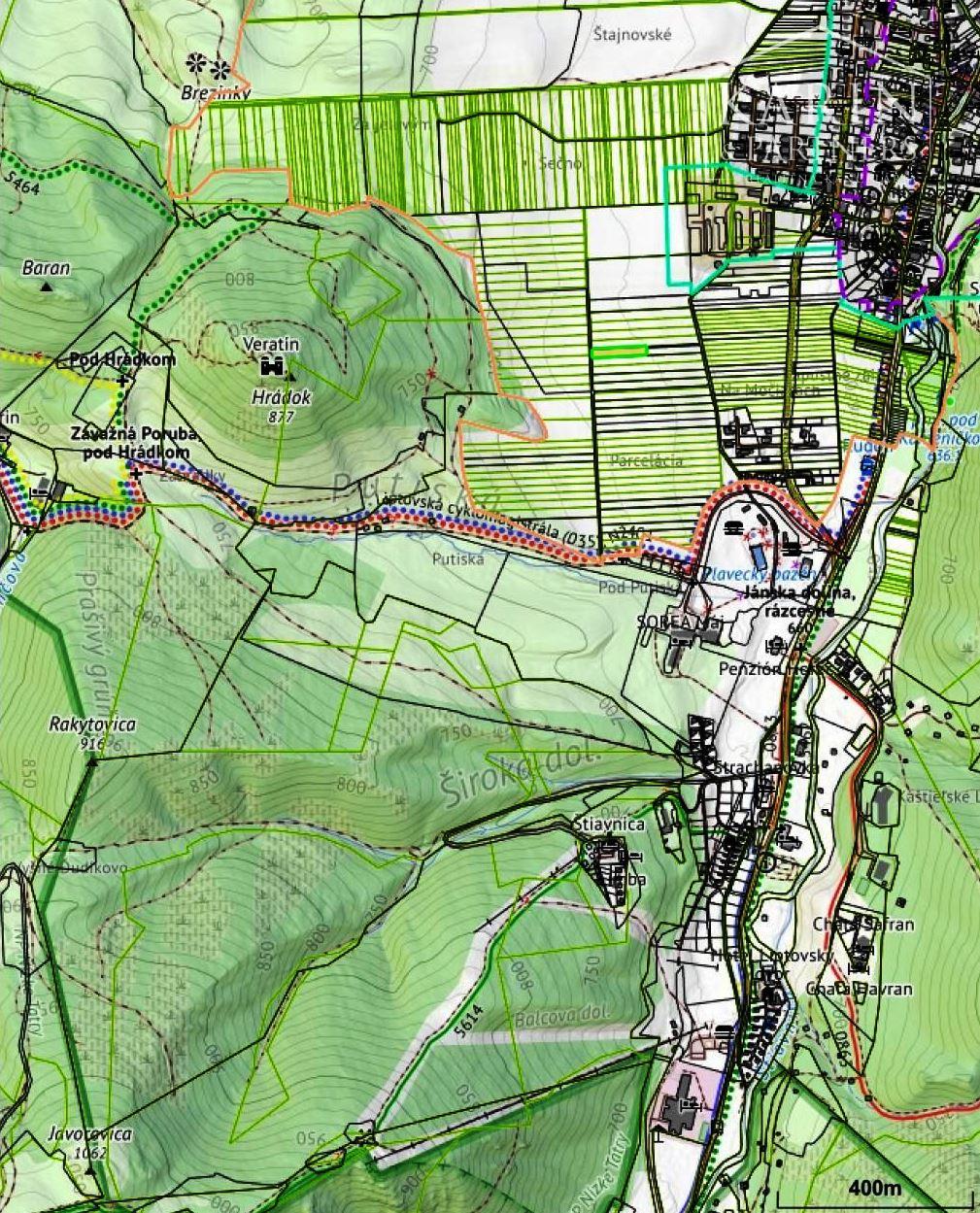 POZEMOK   2 374 m2  Liptovský Ján  okr. Liptovský Mikuláš