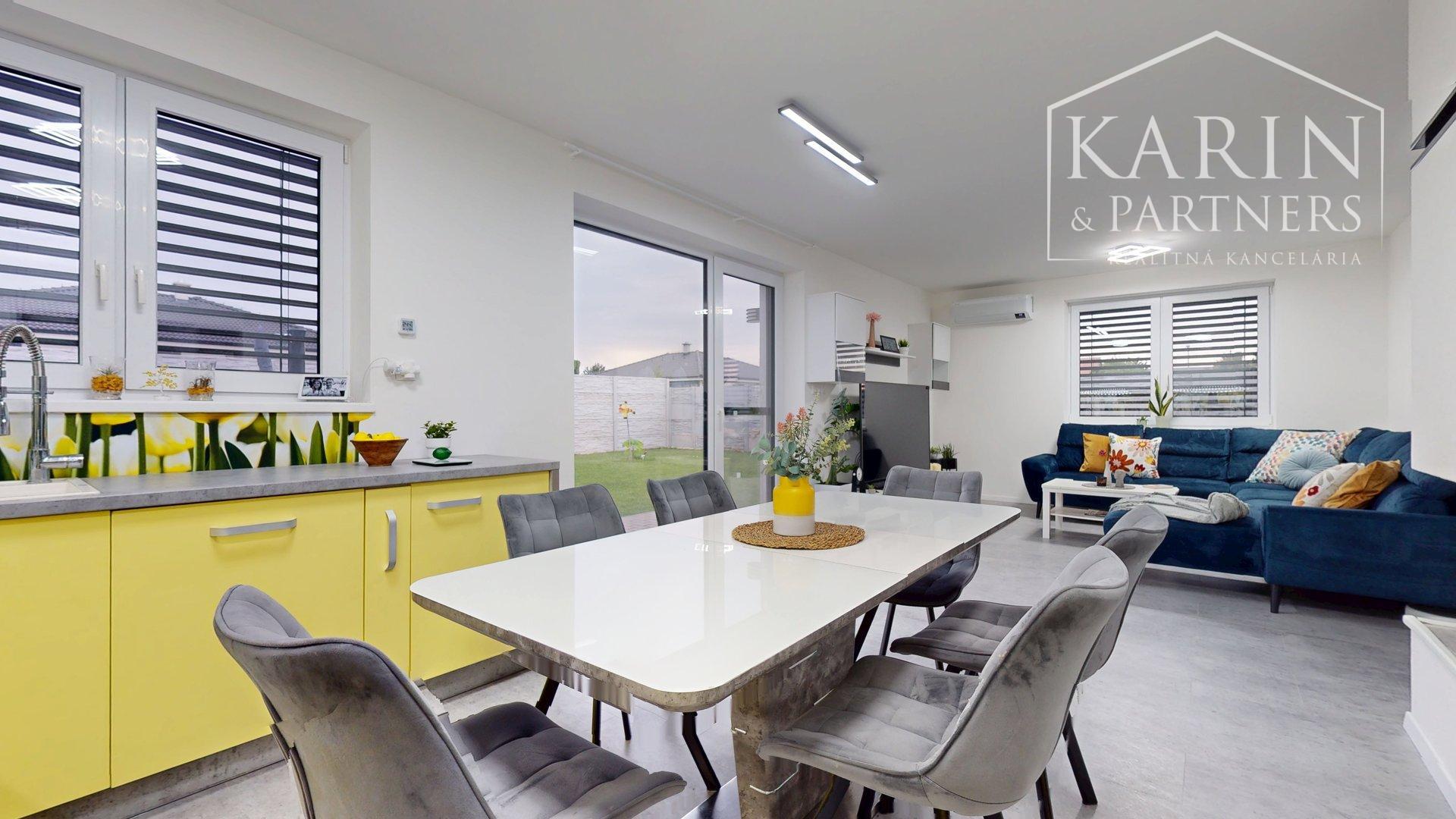 REZERVOVANÉ 4-izbový bungalov s bazénom | altánok | klimatizácia | krb