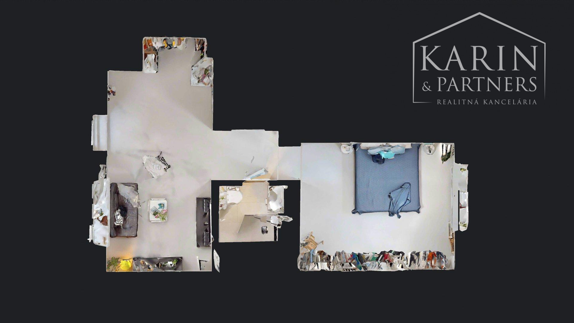 REZERVOVANÝ KVALITNE A MODERNE ZREKONŠTRUOVANÝ 2I BYT S TERASOU A PIVNICOU