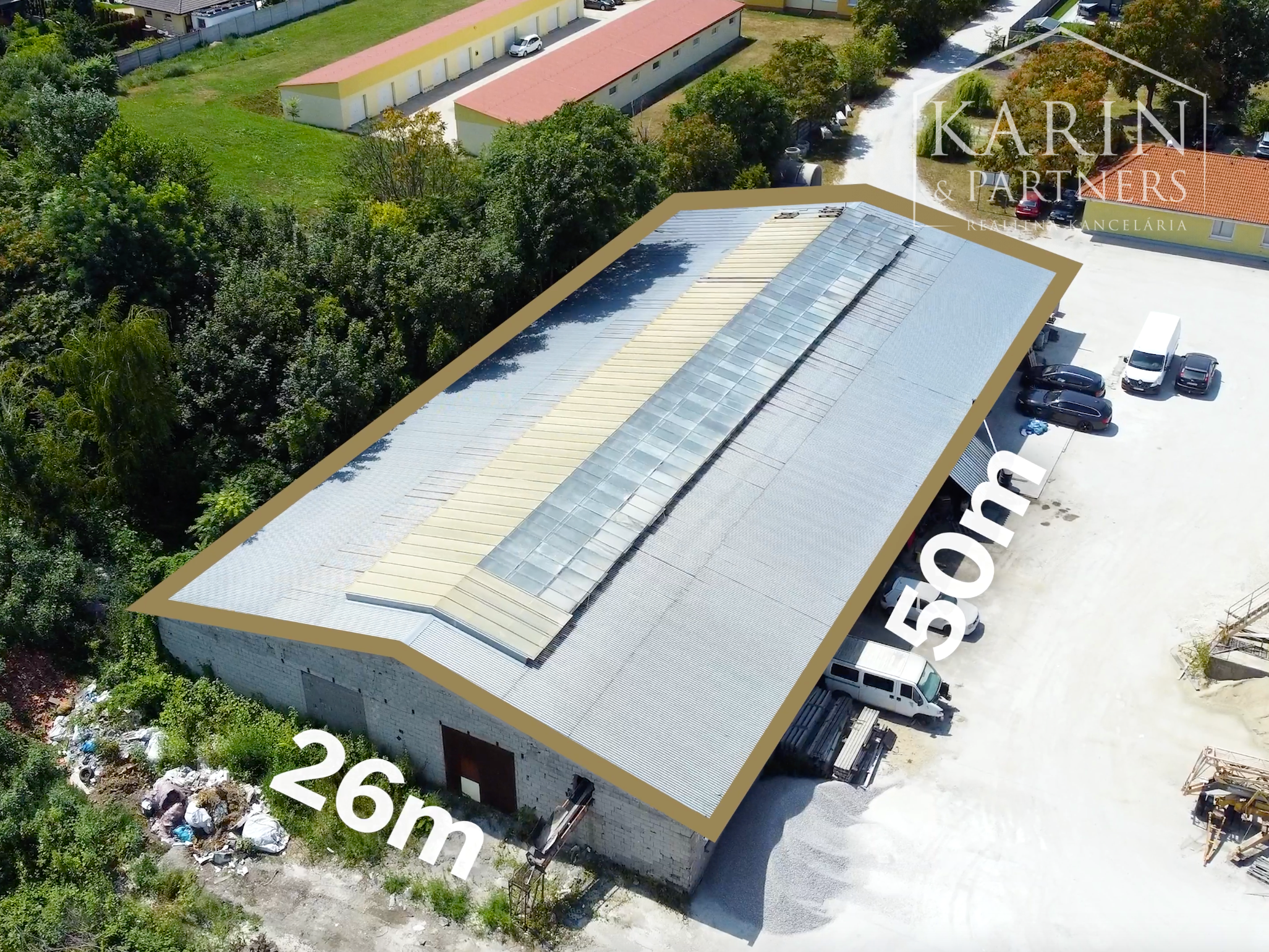 INVESTIČNÁ PRÍLEŽITOSŤ: LOGISTICKO-SKLADOVÝ AREÁL