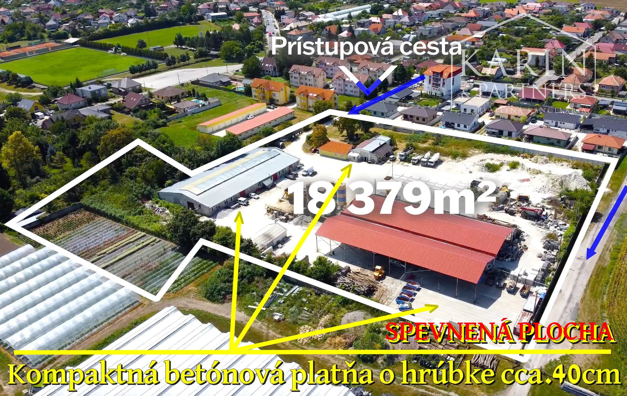INVESTIČNÁ PRÍLEŽITOSŤ: LOGISTICKO-SKLADOVÝ AREÁL