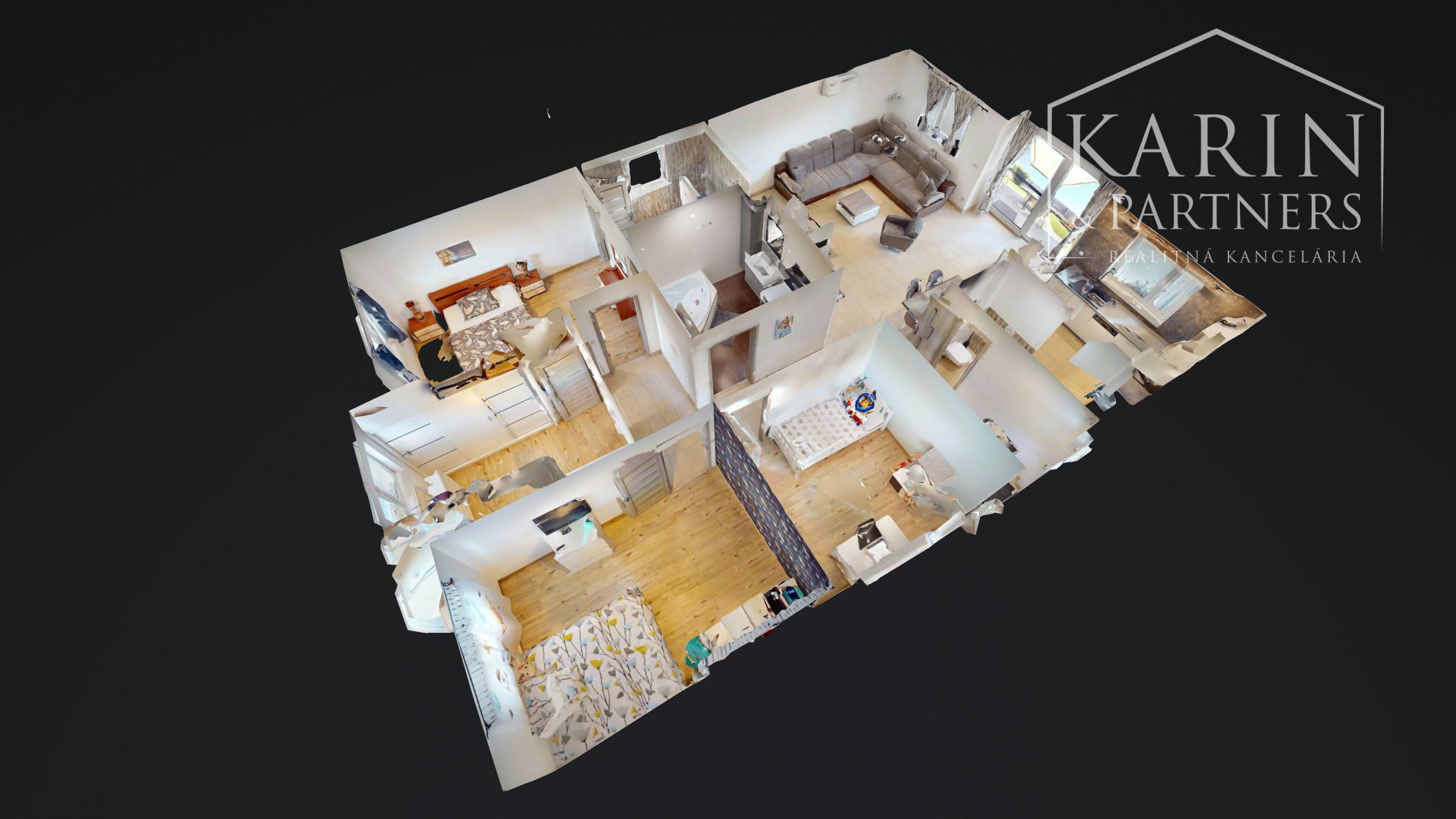 Na predaj: Štýlový 5-izbový rodinný dom s krásnou záhradou v obľúbenej lokalite Hrubá Borša