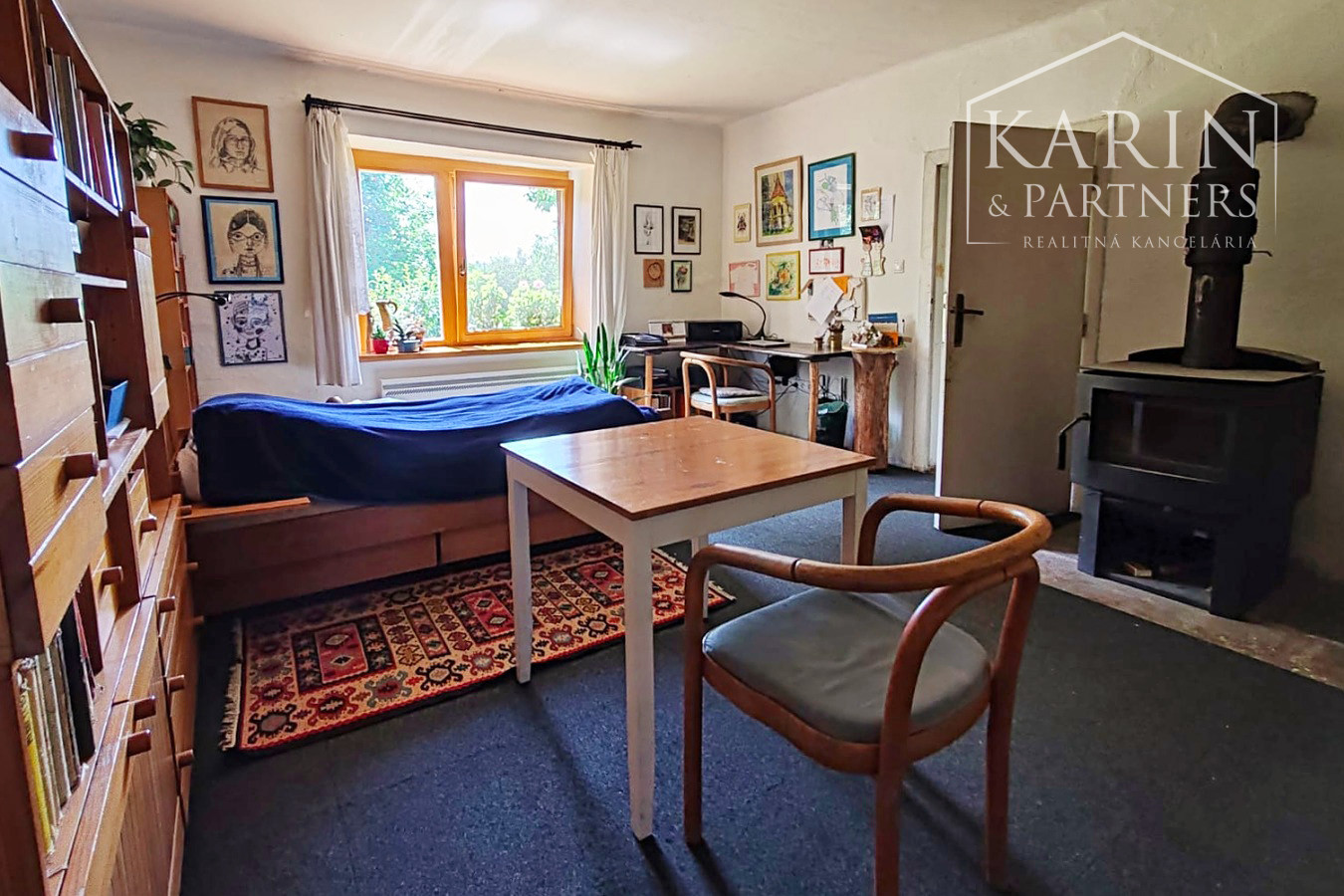 Chalupa pod lesom s ovocným sadom, 4144 m2, Nová Bošáca.