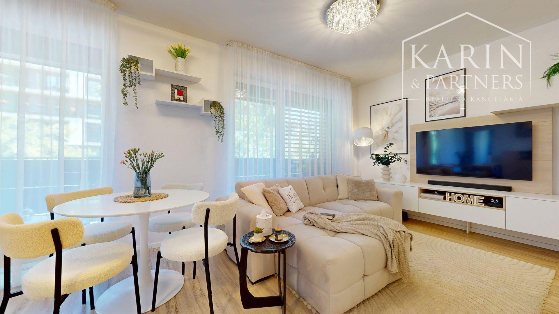 REZERVOVANÉ DIZAJNOVO ZARIADENÝ 2I BYT S BALKÓNOM | SLNEČNICE | ZÓNA MESTO