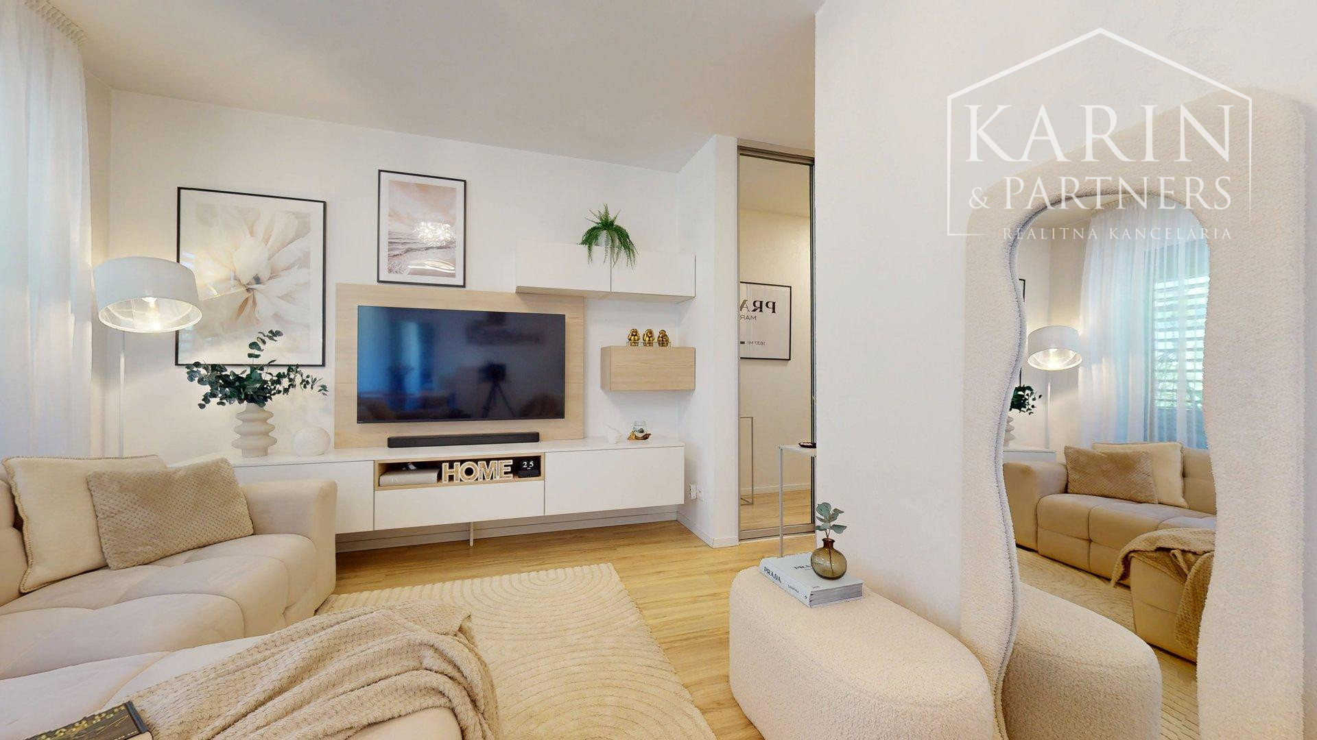 REZERVOVANÉ DIZAJNOVO ZARIADENÝ 2I BYT S BALKÓNOM | SLNEČNICE | ZÓNA MESTO