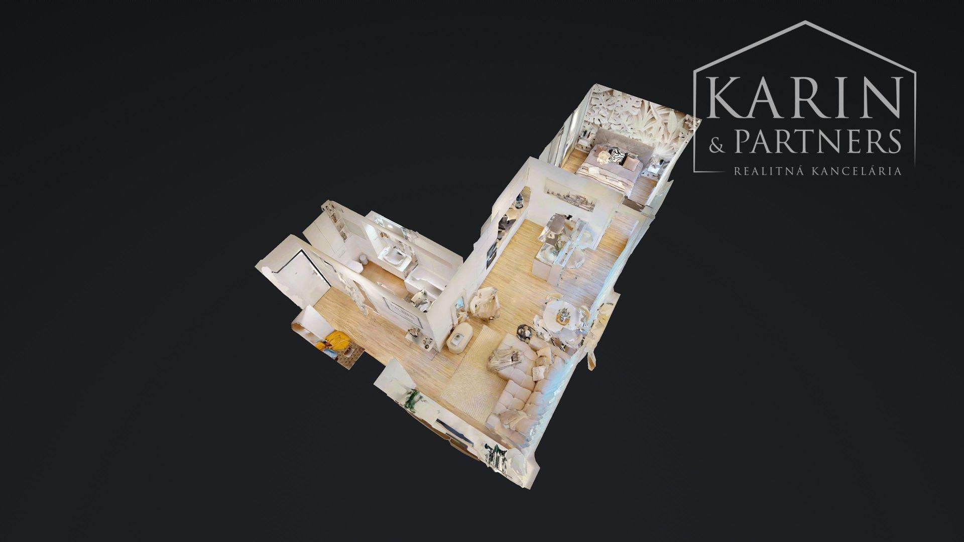 REZERVOVANÉ DIZAJNOVO ZARIADENÝ 2I BYT S BALKÓNOM | SLNEČNICE | ZÓNA MESTO